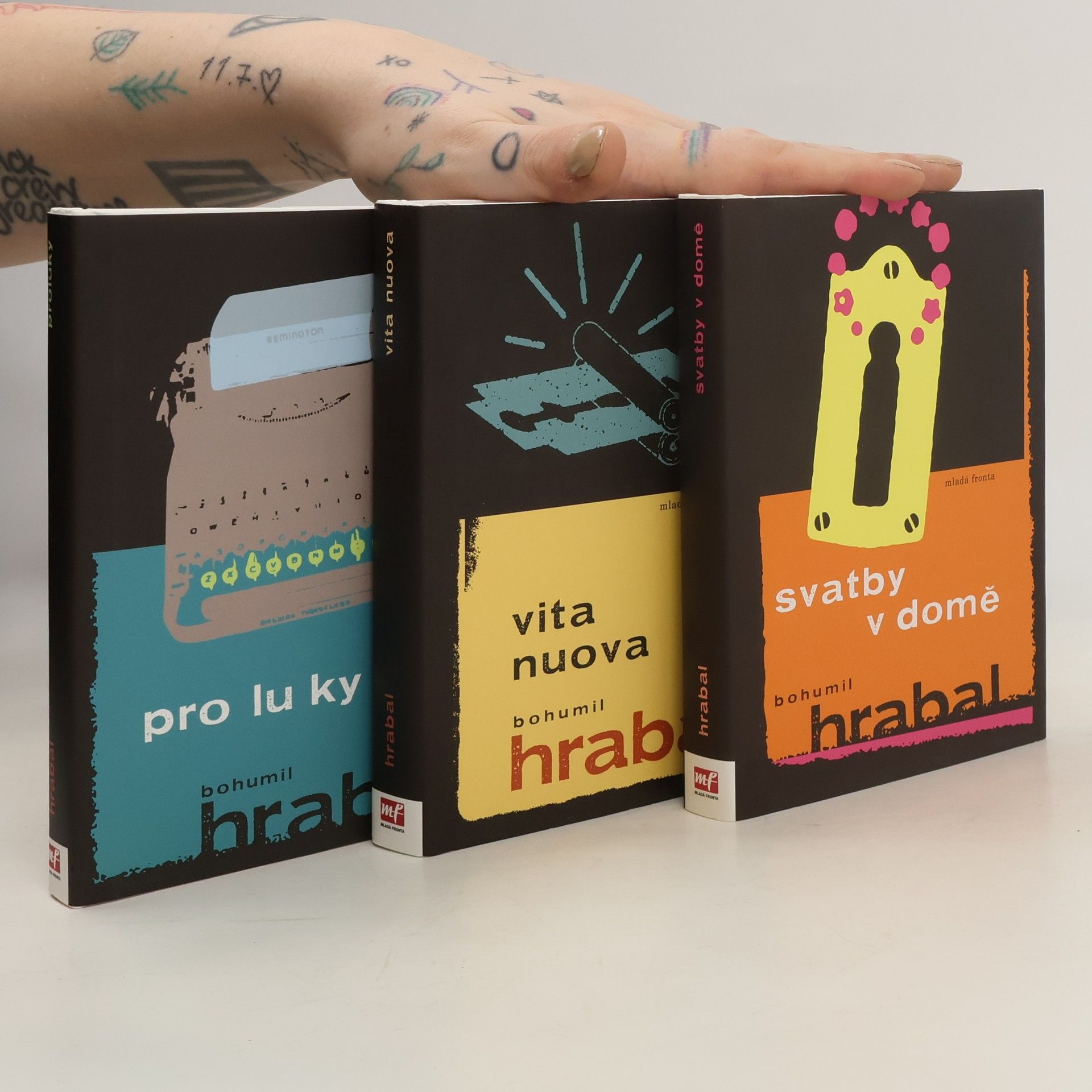 Bohumil Hrabal Svatby v domě. Vita nuova. Proluky