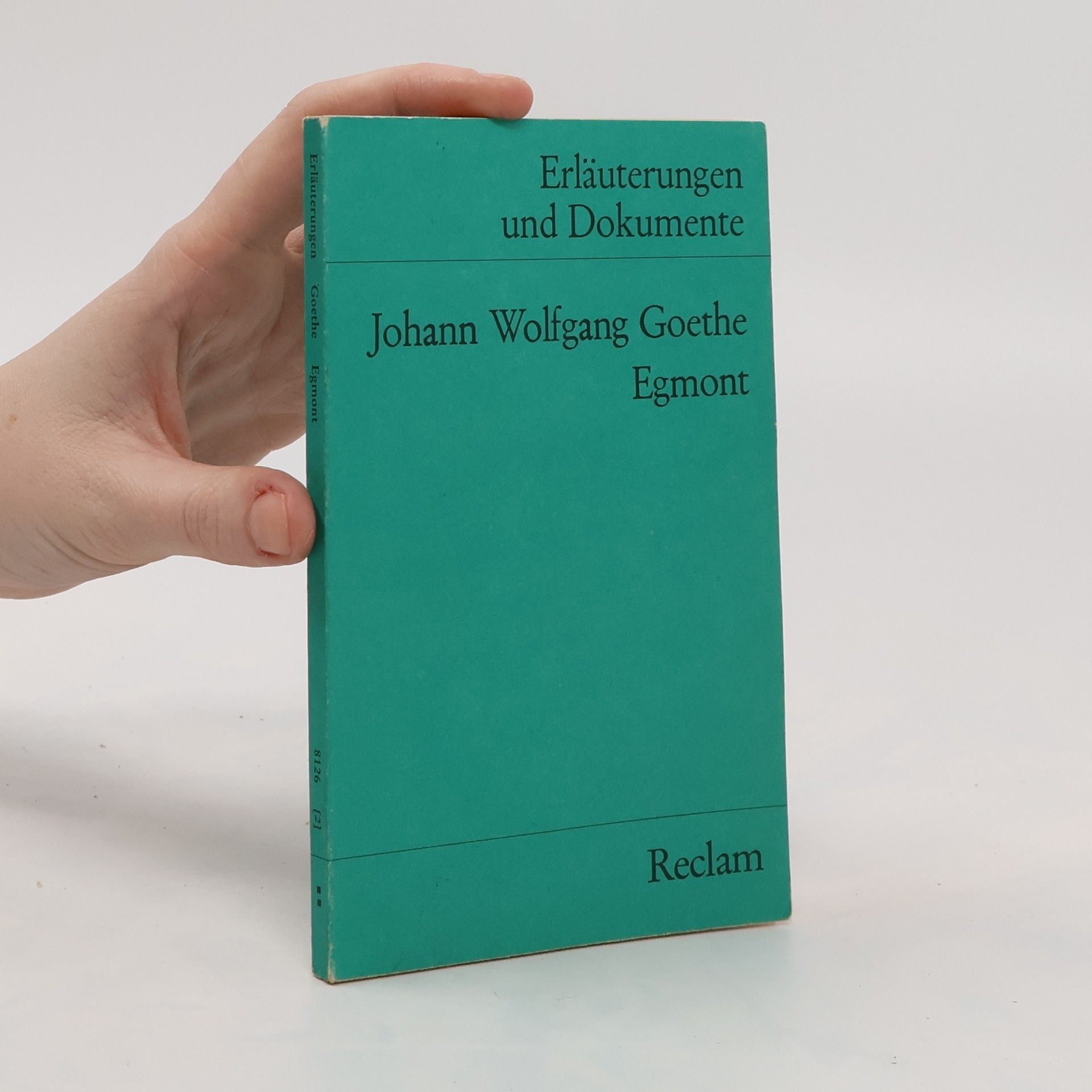 Hans Wagener Johann Wolfgang Goethe, Egmont