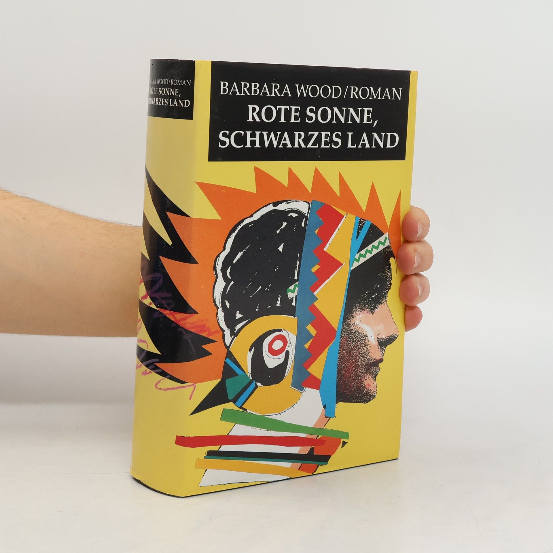 Barbara Wood Rote Sonne, schwarzes Land