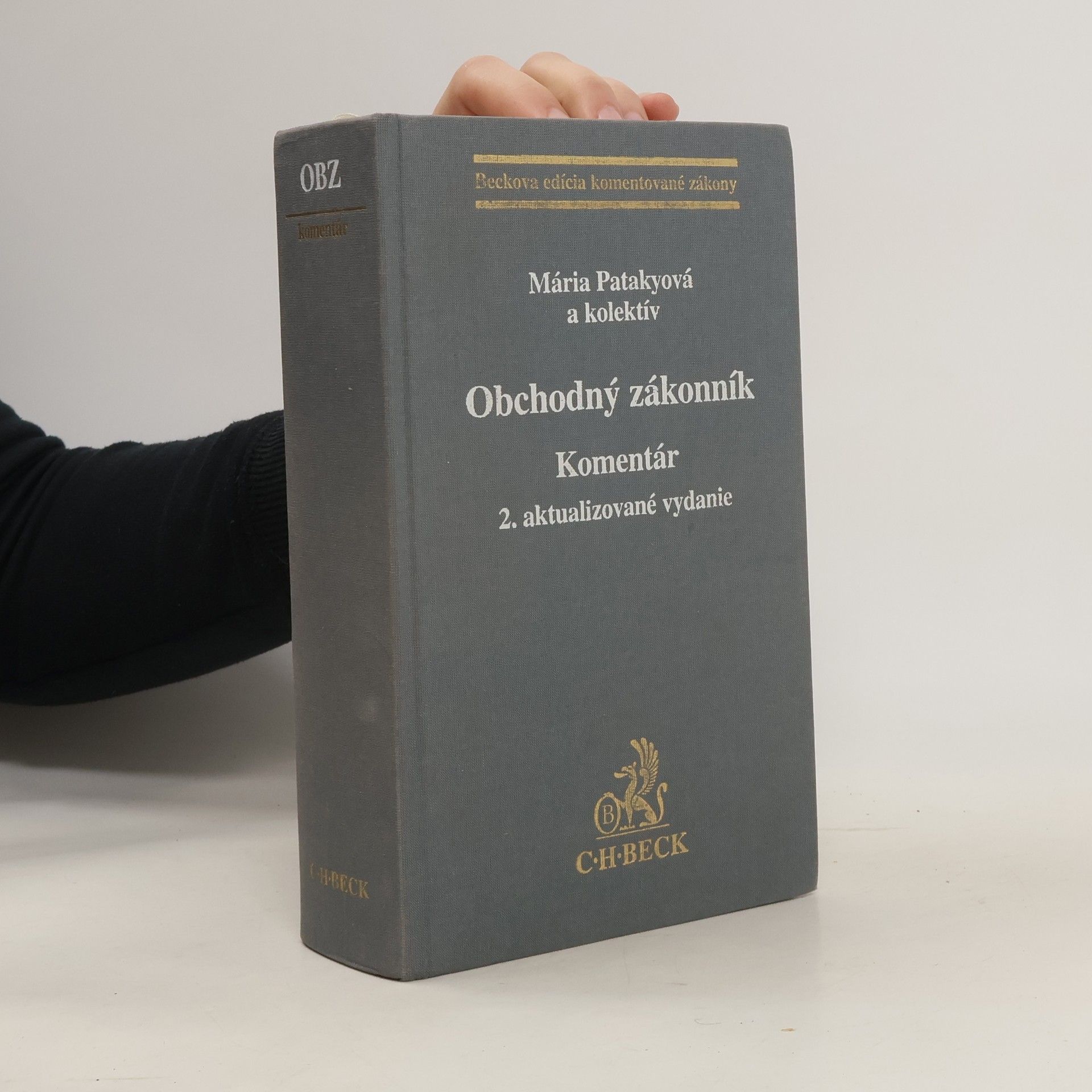 Mária Patakyová Obchodný zákonník - komentár