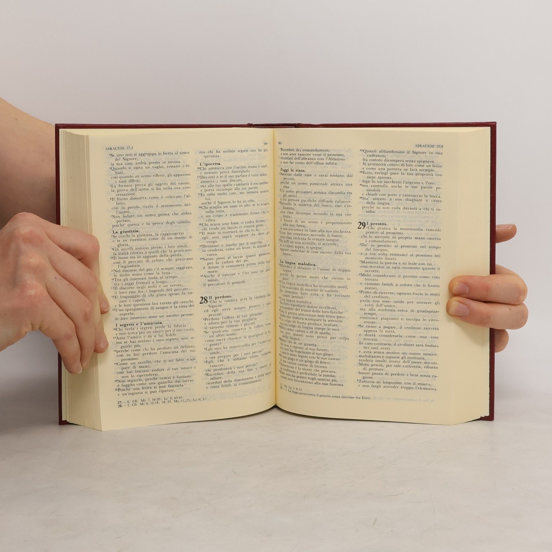 Collectif d'auteurs La Sacra Bibbia