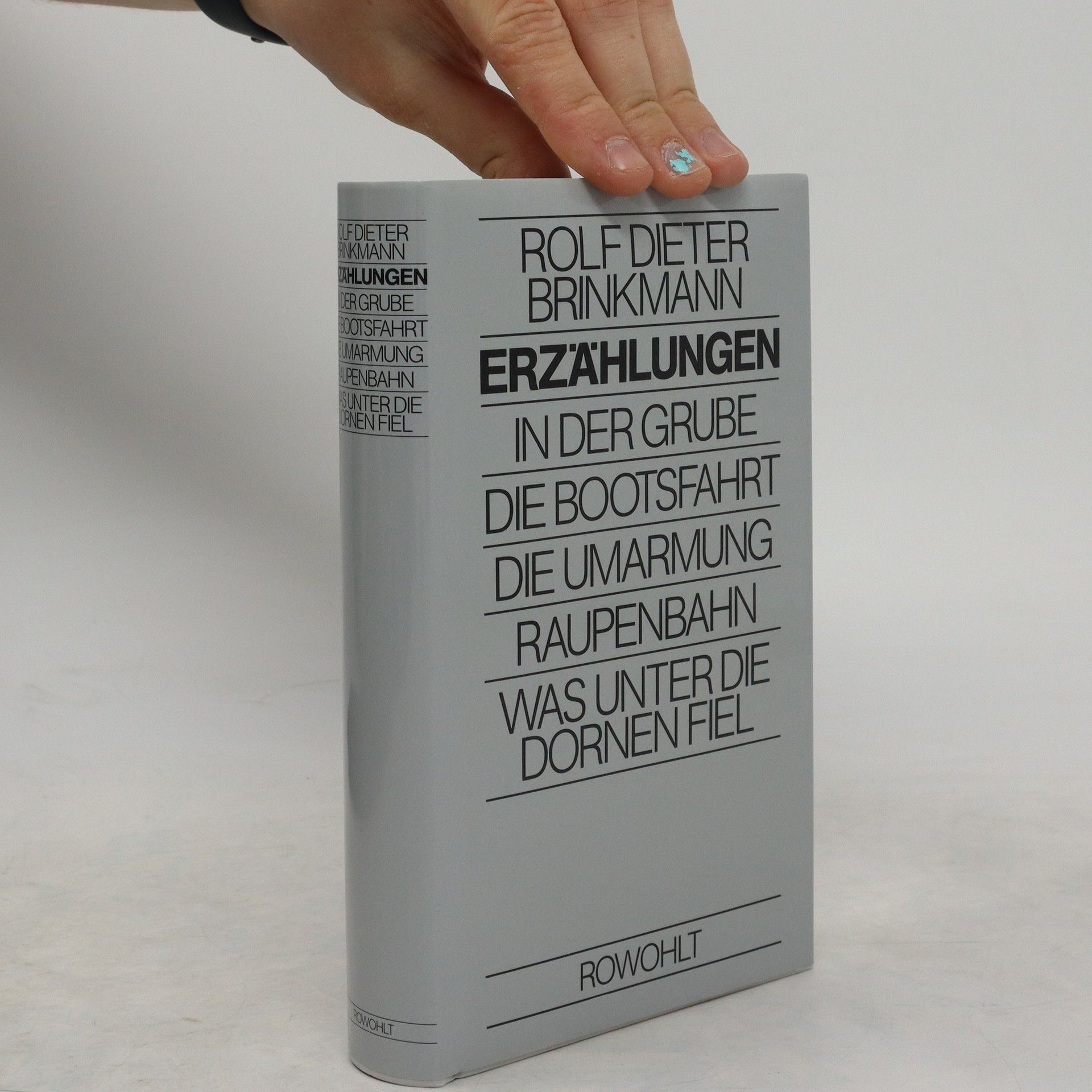Rolf Dieter Brinkmann Erzählungen