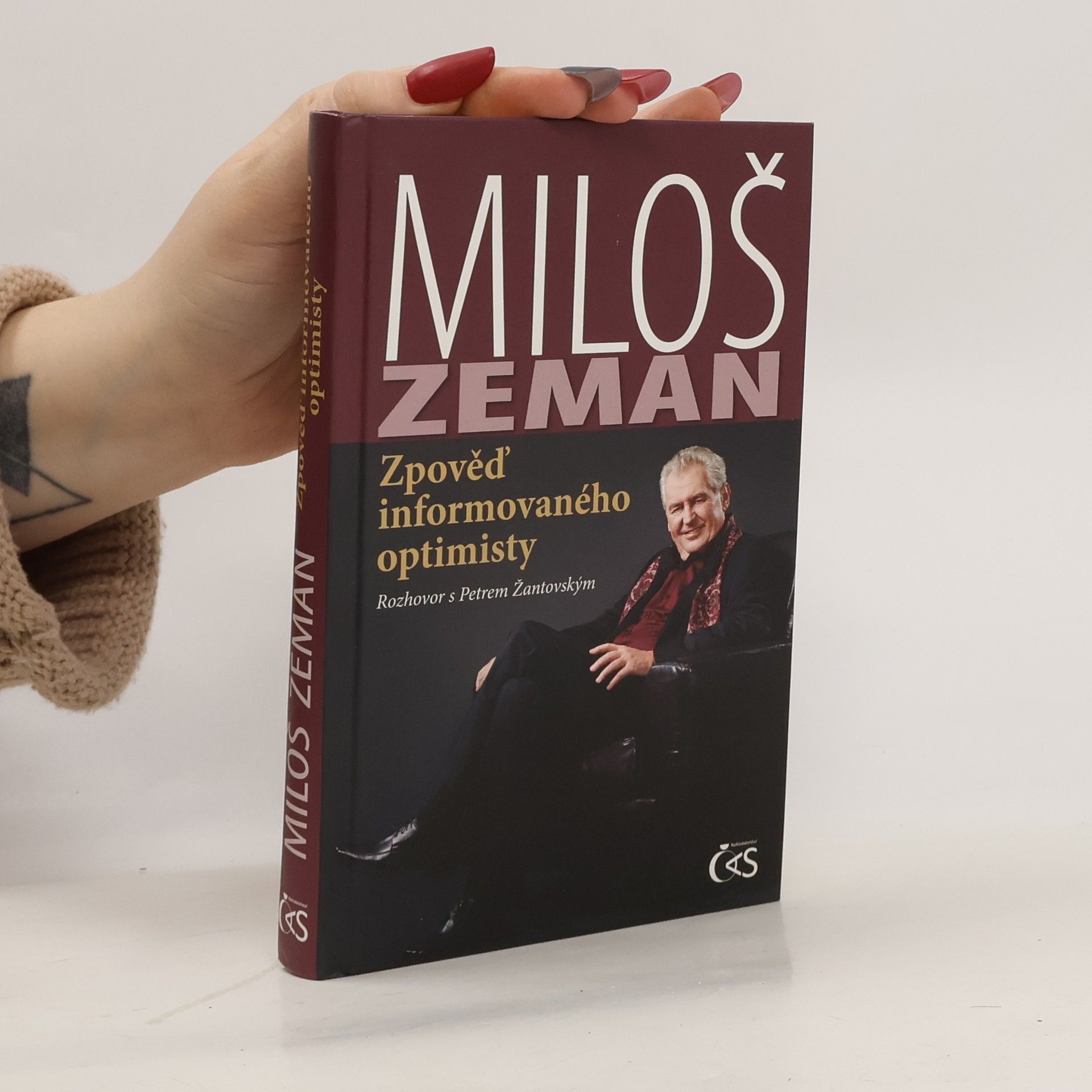 Miloš Zeman Zpověď informovaného optimisty : rozhovor s Petrem Žantovským