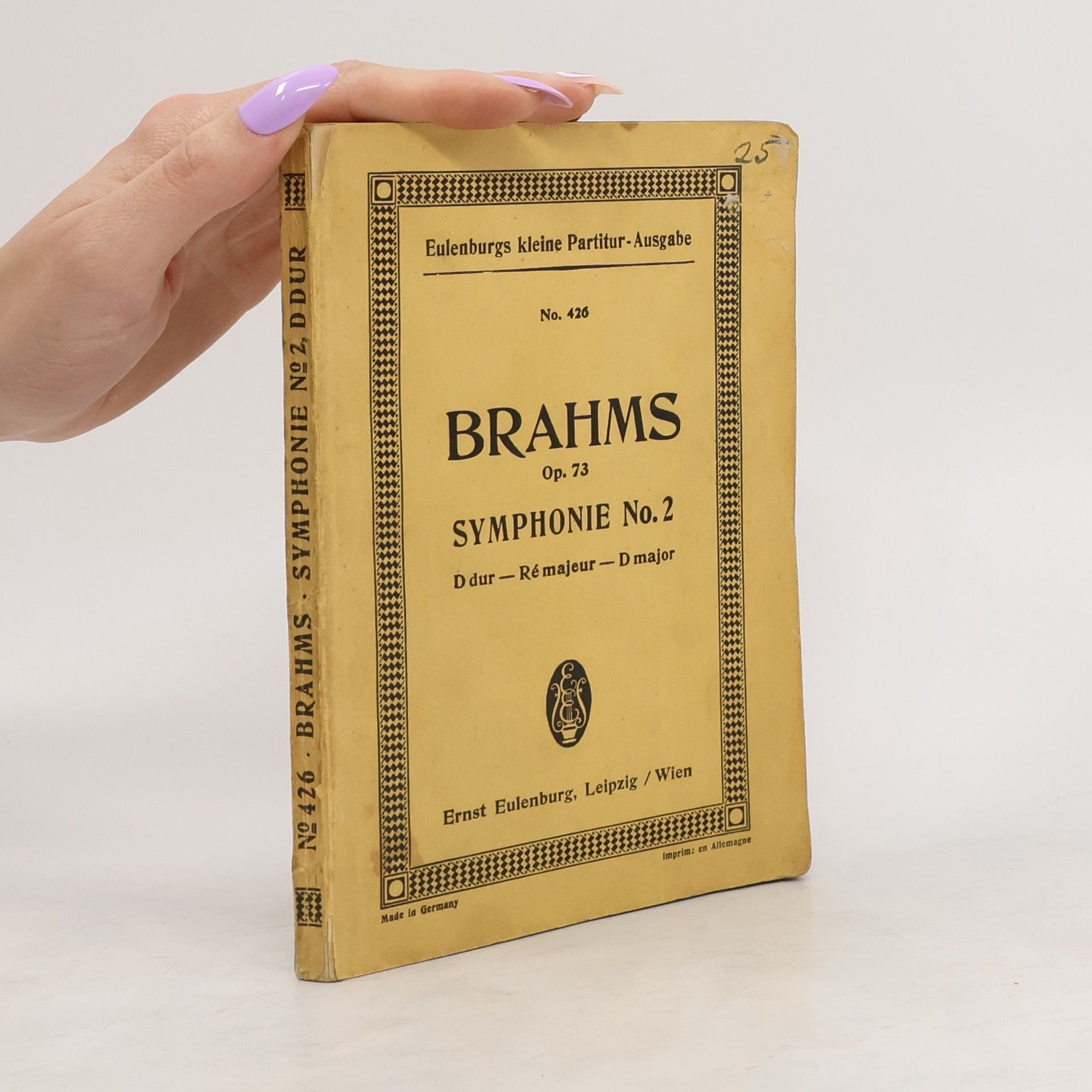 Johannes Brahms Symphonie No. 2