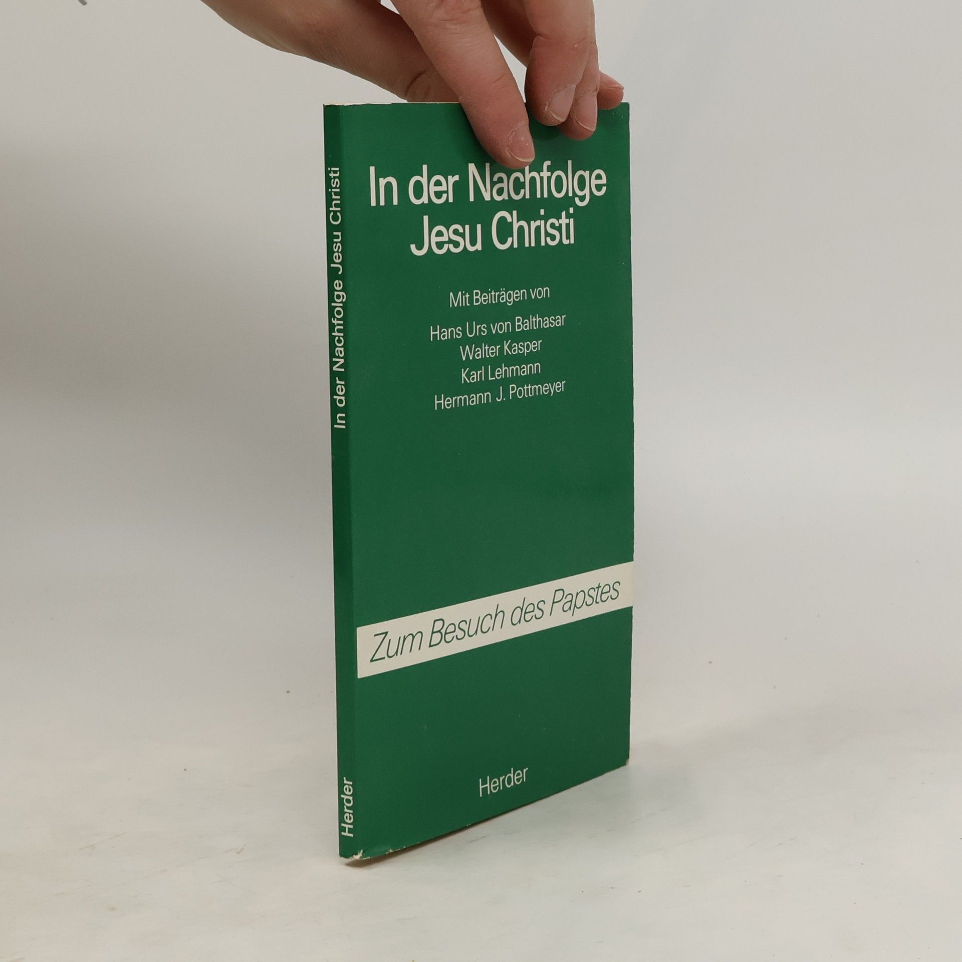 Collectif d'auteurs In der Nachfolge Jesu Christi