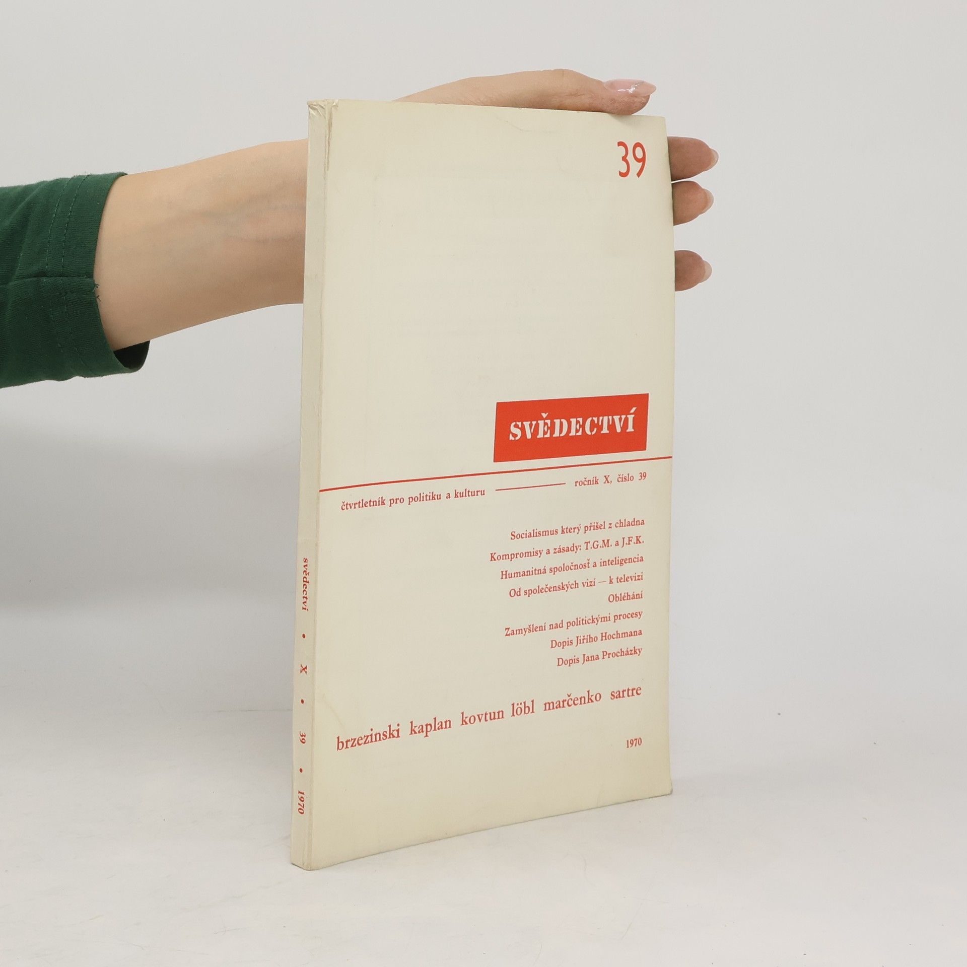 Autorenkollektiv Svědectví 39