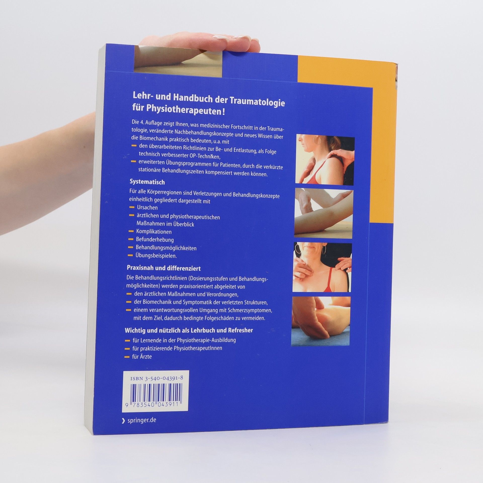 Margrit List Physiotherapeutische Behandlungen in der Traumatologie