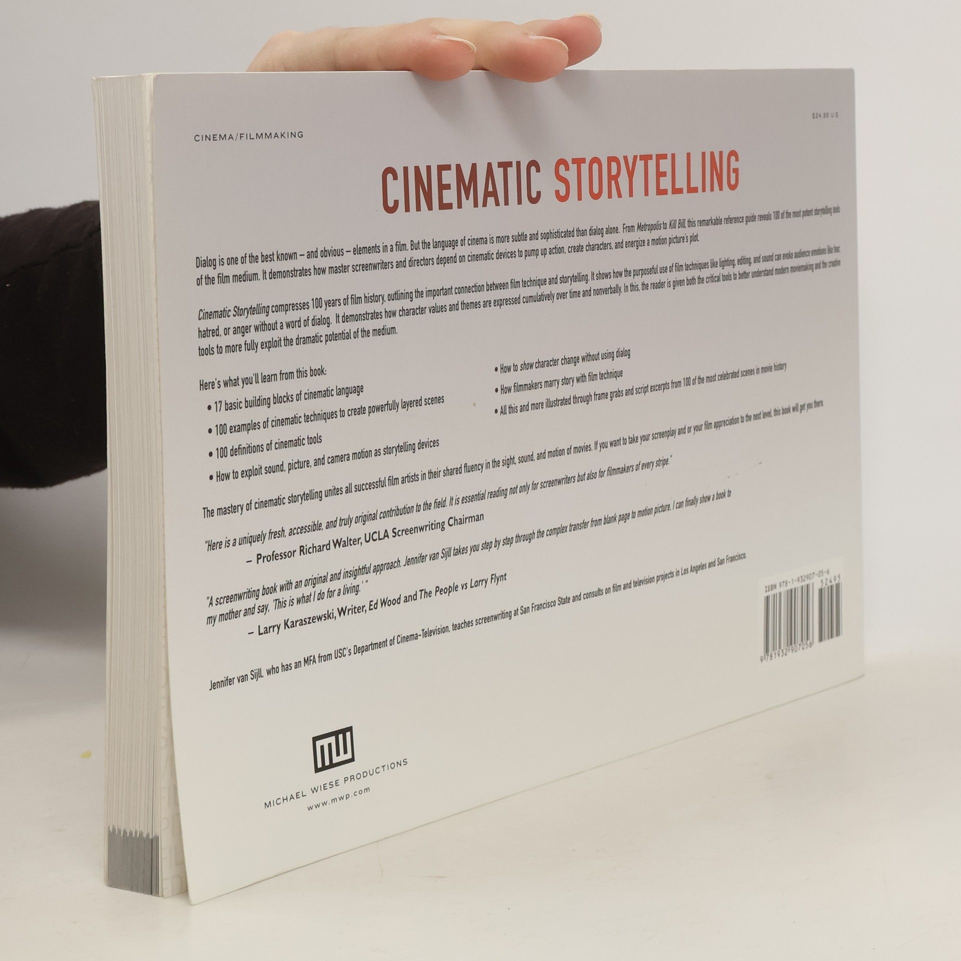 Jennifer Van Sijll Cinematic storytelling. The 100 most powerful film conventions every filmmaker must know