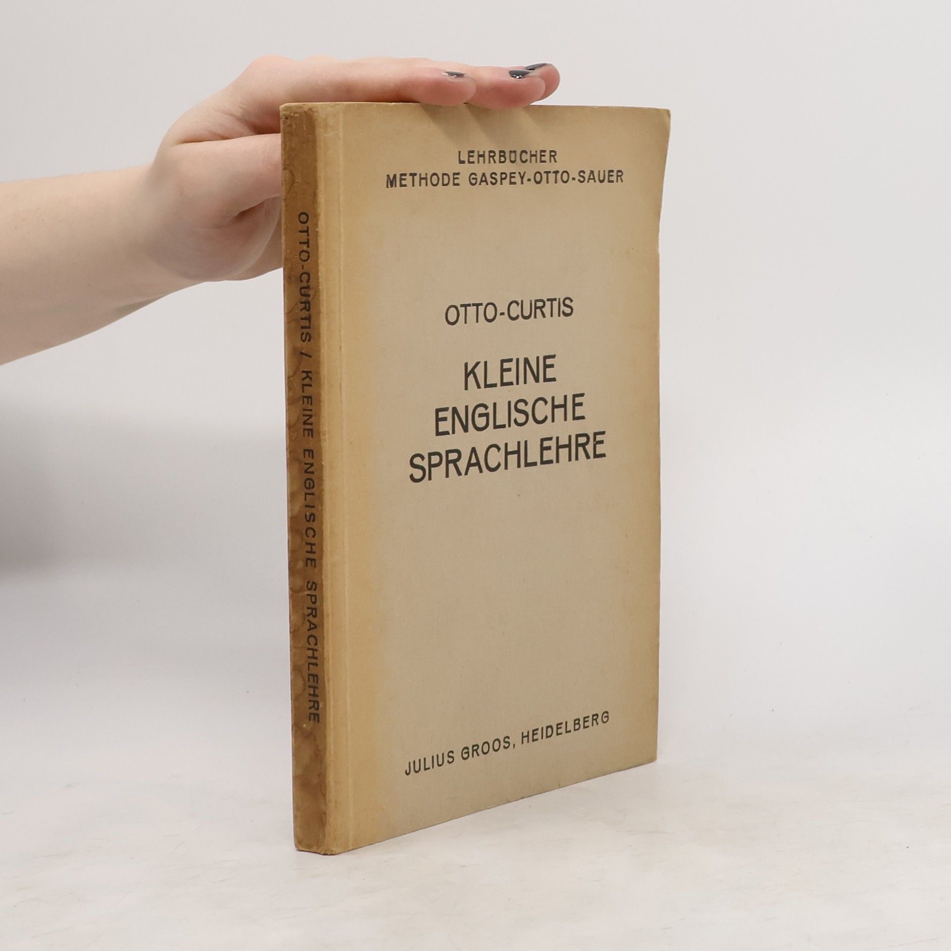 Otto Emil Kleine englische Sprachlehre