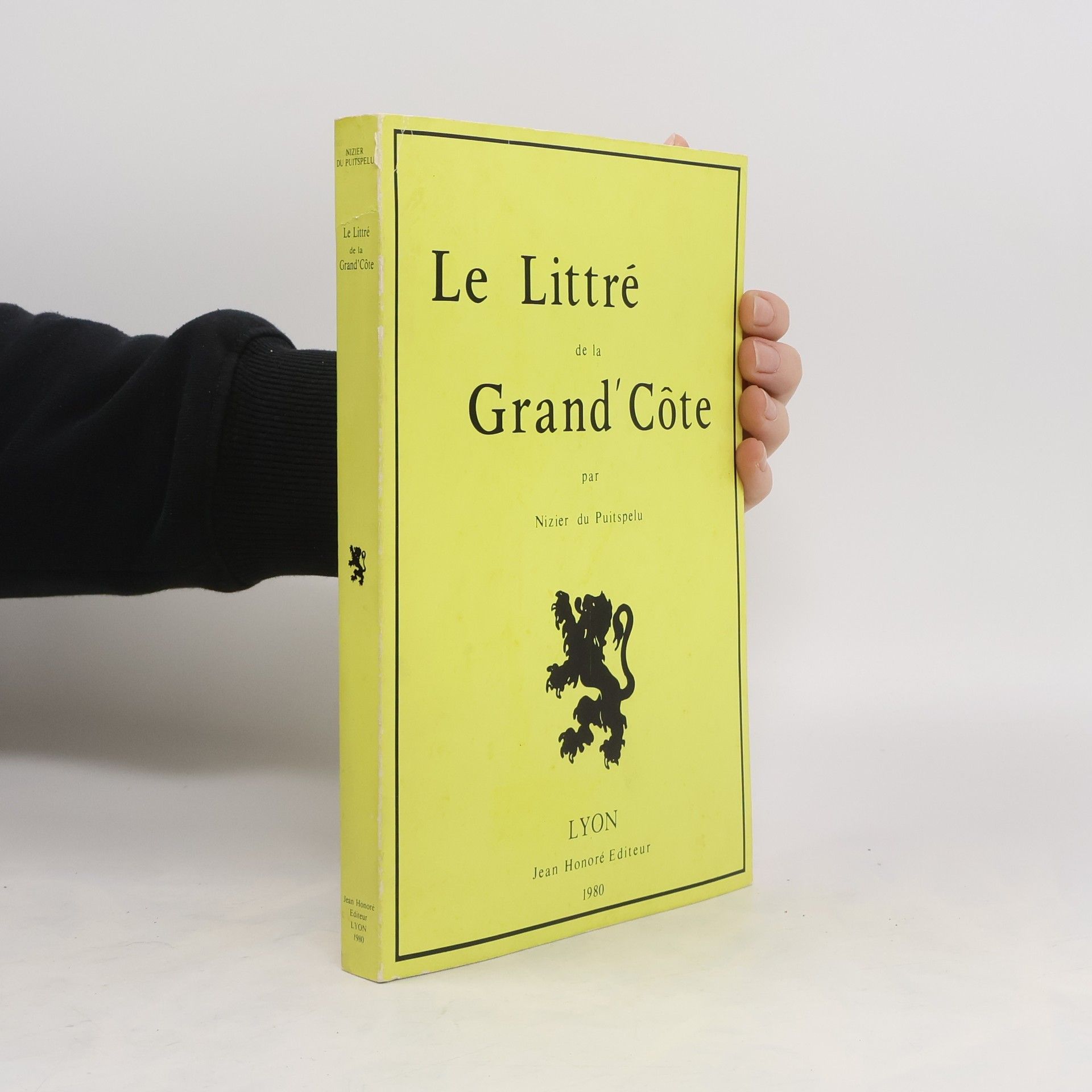 Nizier Du Puitspelu Le Littré de la Grand'Côte