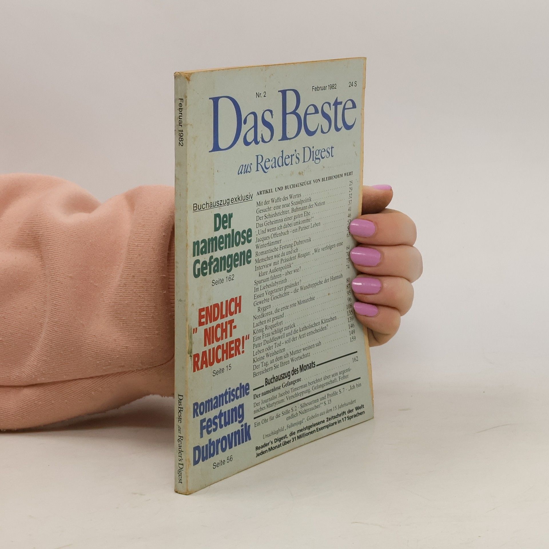 Collectif d'auteurs Das Beste aus Reader´s Digest 2/1982