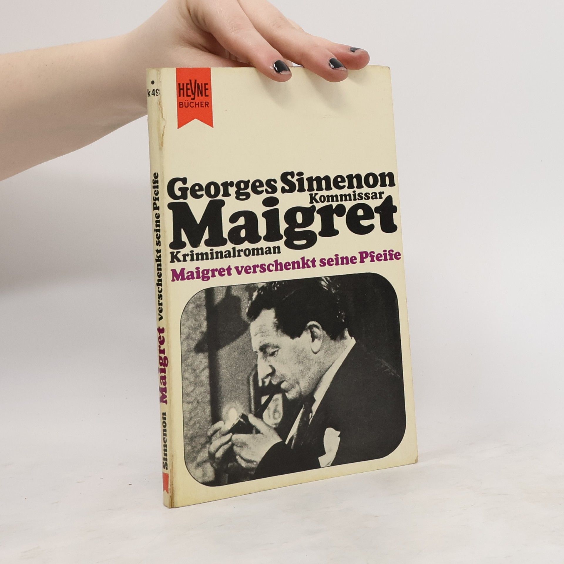 Georges Simenon Kommissar Maigret. Maigret verschenkt seine Pfeife