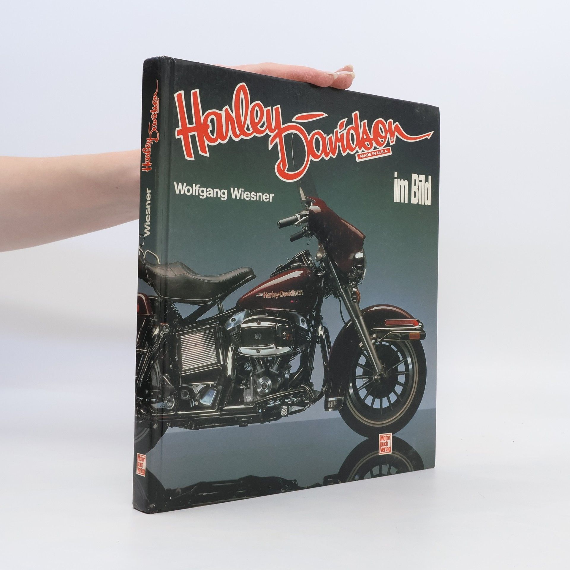 Wolfgang Wiesner Harley Davidson im Bild