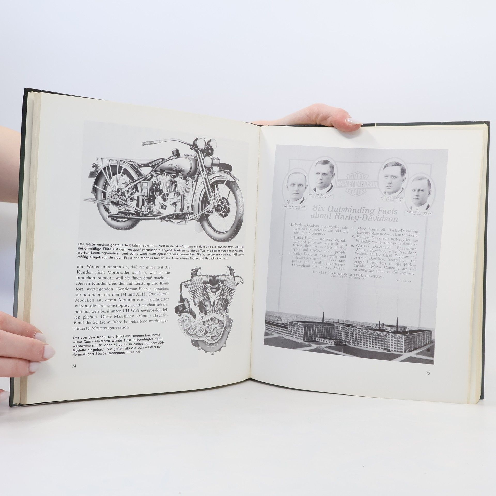 Wolfgang Wiesner Harley Davidson im Bild