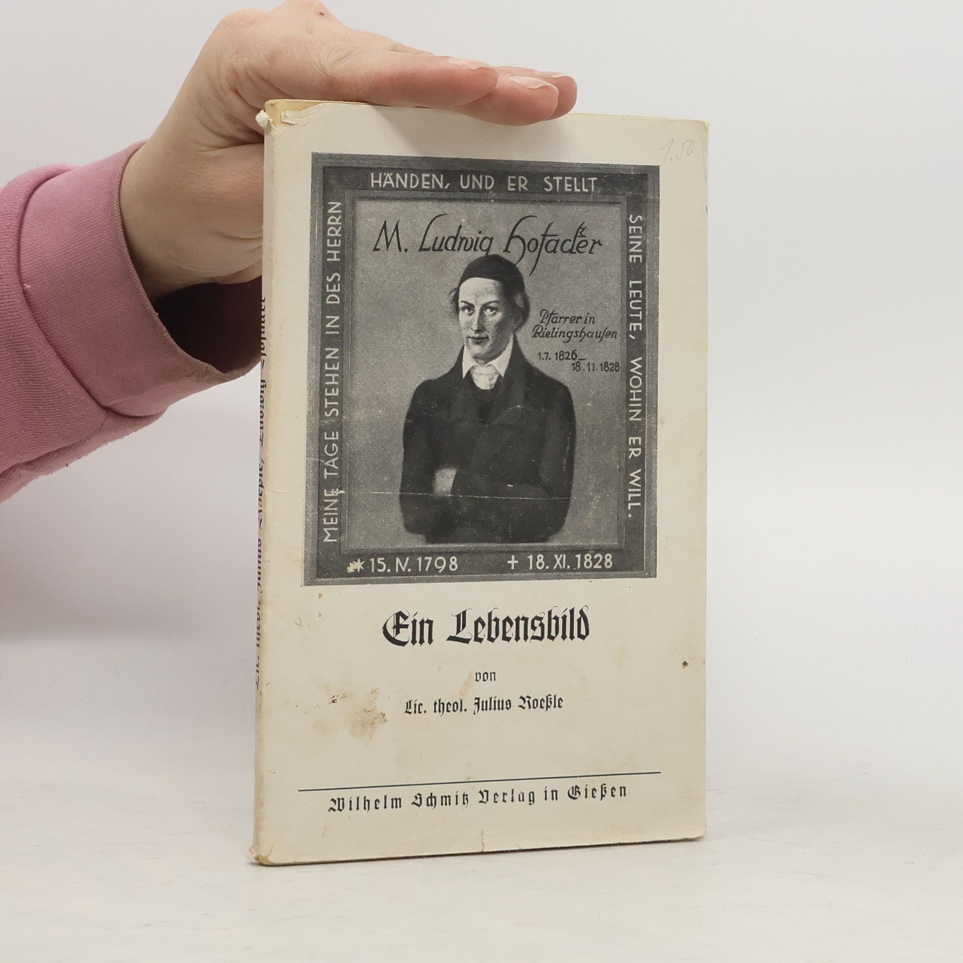 Lic. Theol. Julius Rockle Ein Lebensbild