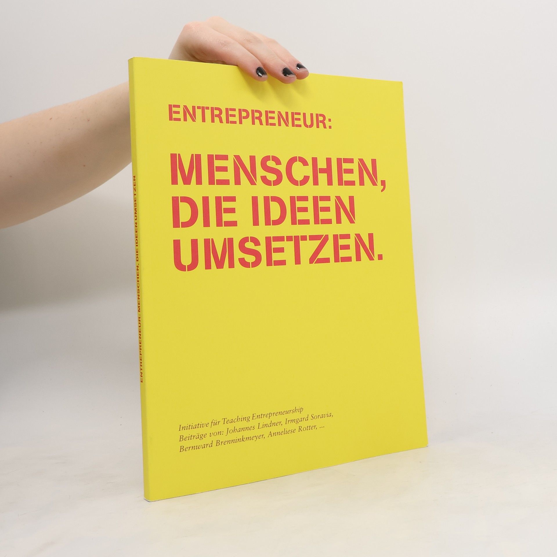 Johannes Lindner Entrepreneur. Menschen, die Ideen umsetzen