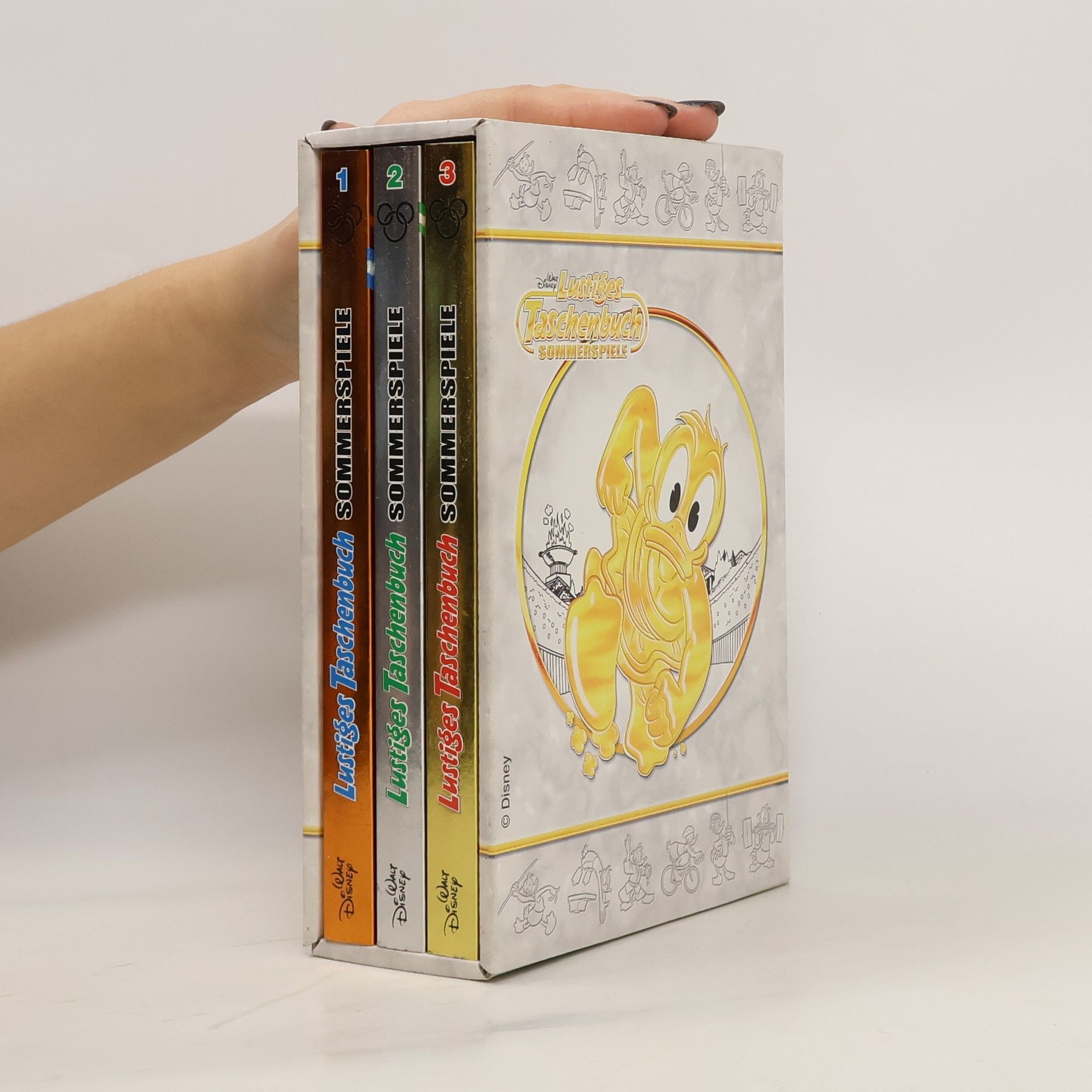 Walt Disney Lustiges Taschenbuch Sommerspiele Box 1-3.