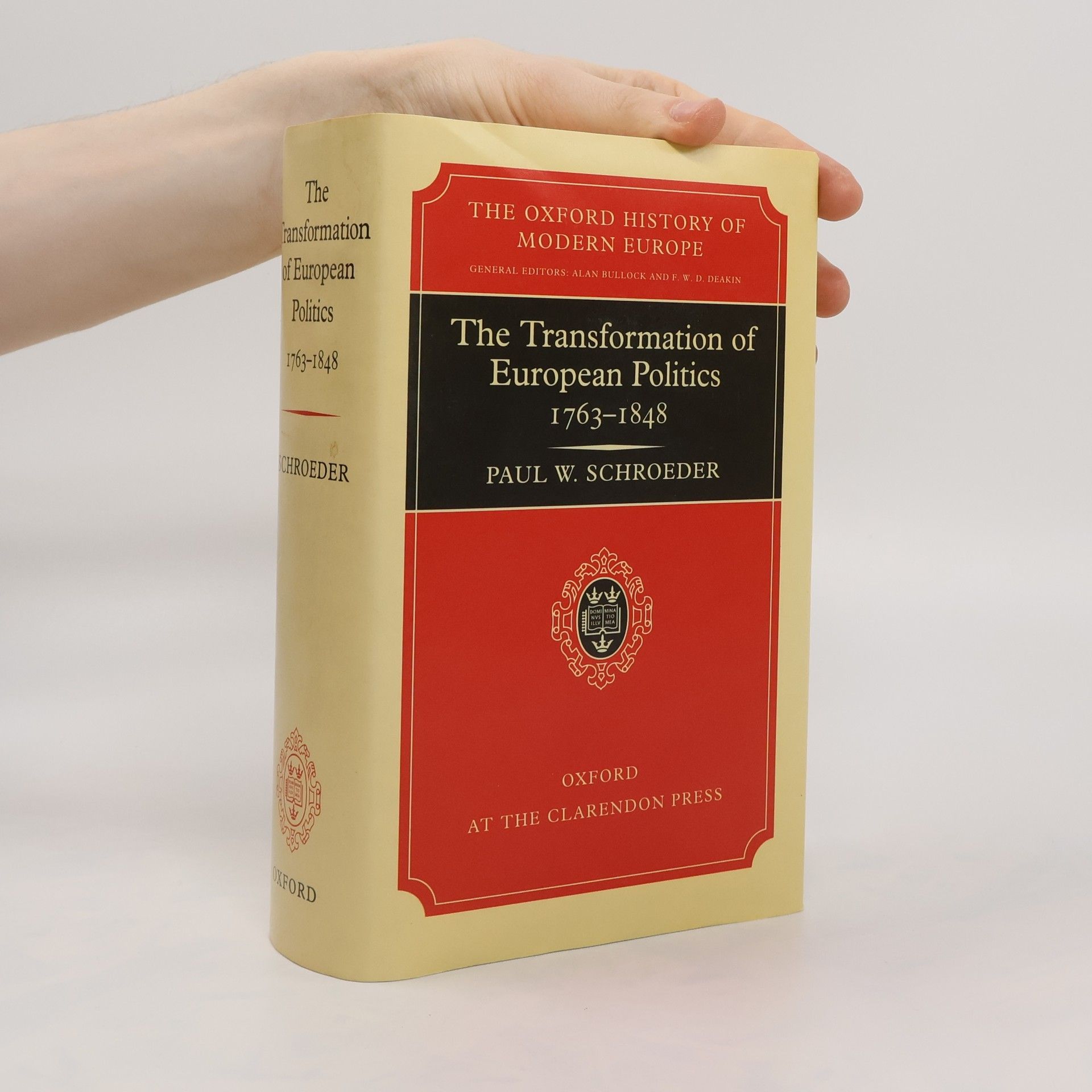 Paul W. Schroeder The Transformation of European Politics : 1763-1848