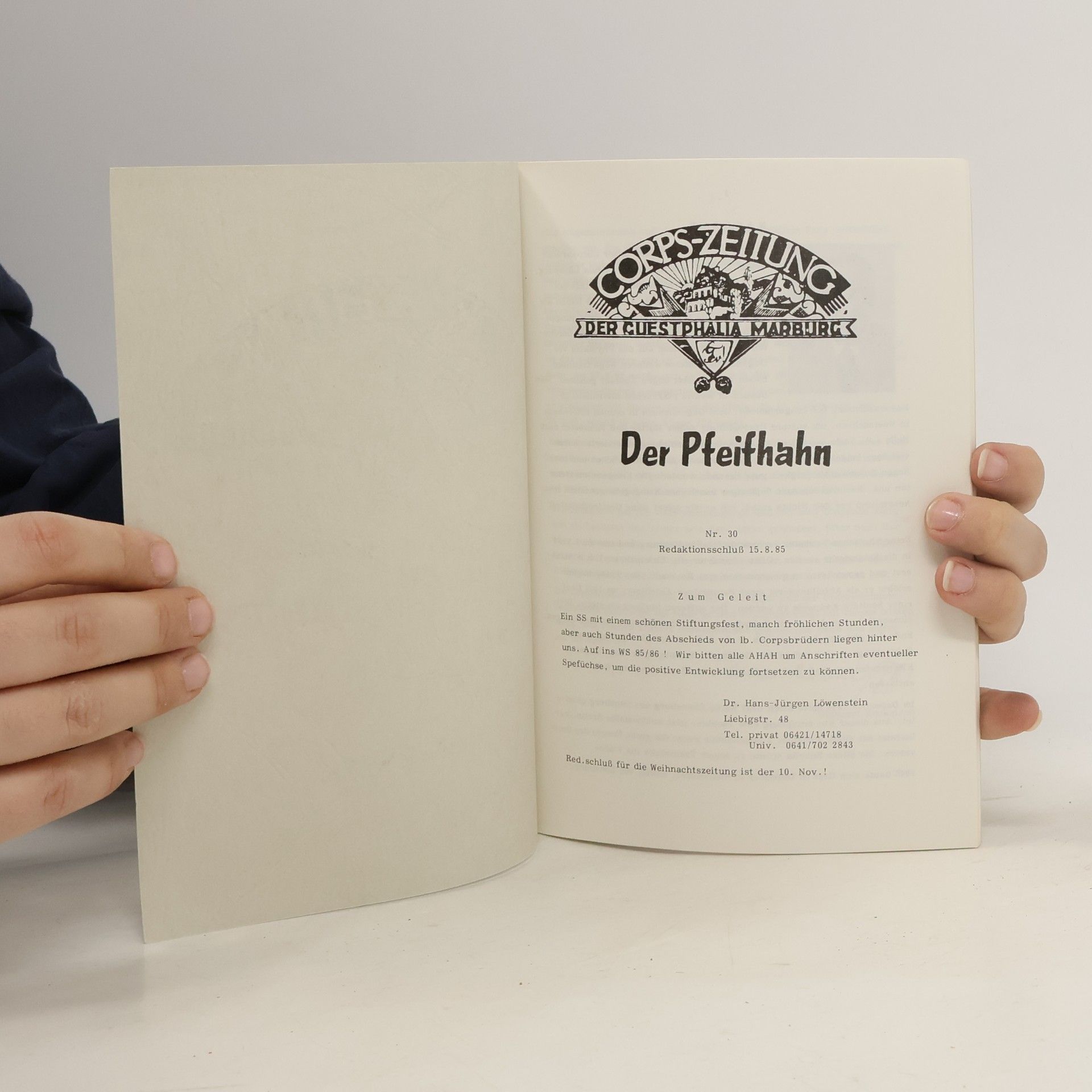 kolektiv Der Pfeifhahn Nr. 30