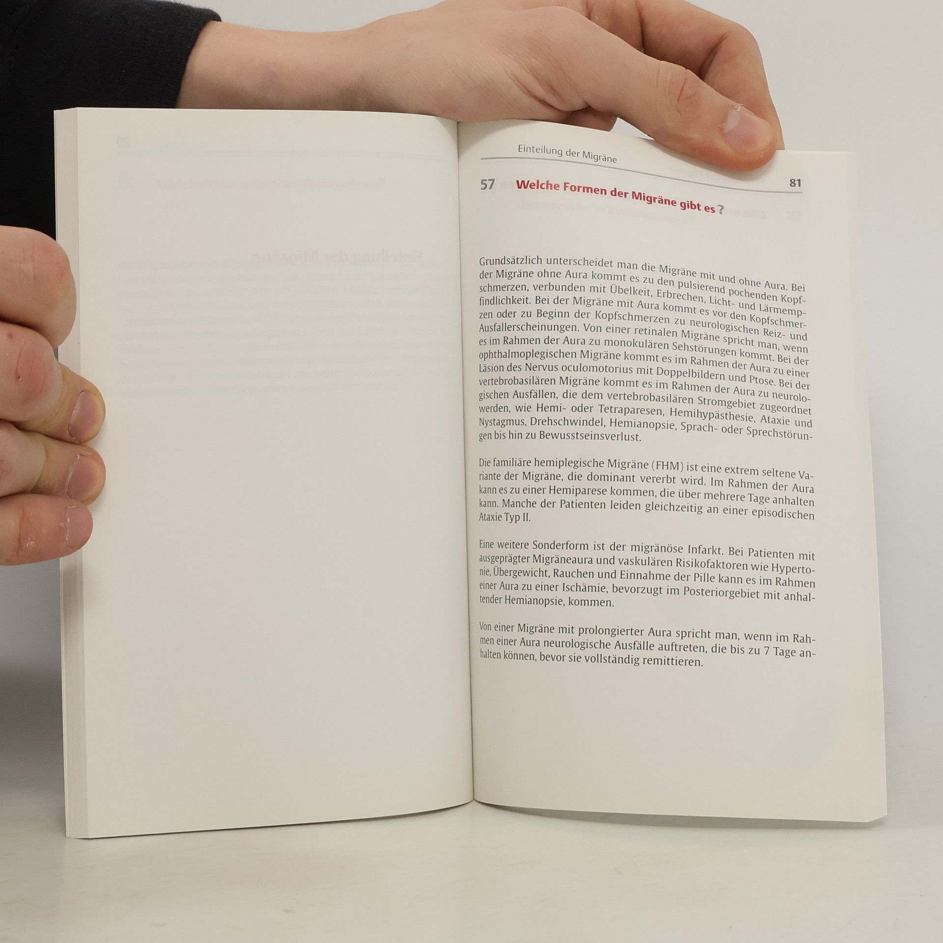 Hans Christoph Diener Migräne - ein Buch mit sieben Siegeln?