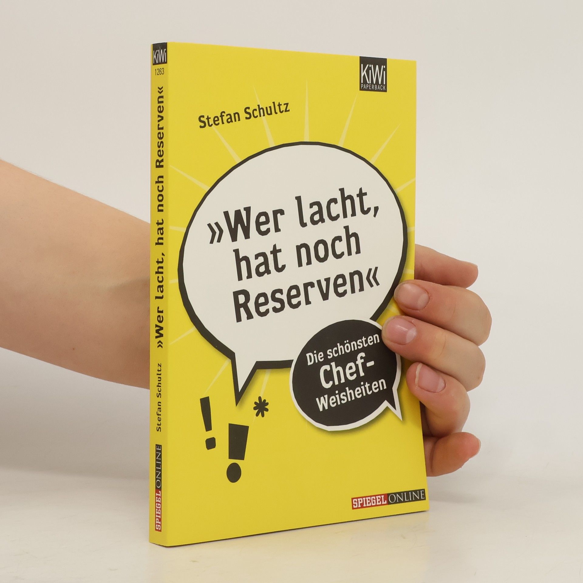 Stefan Schultz Wer lacht, hat noch Reserven