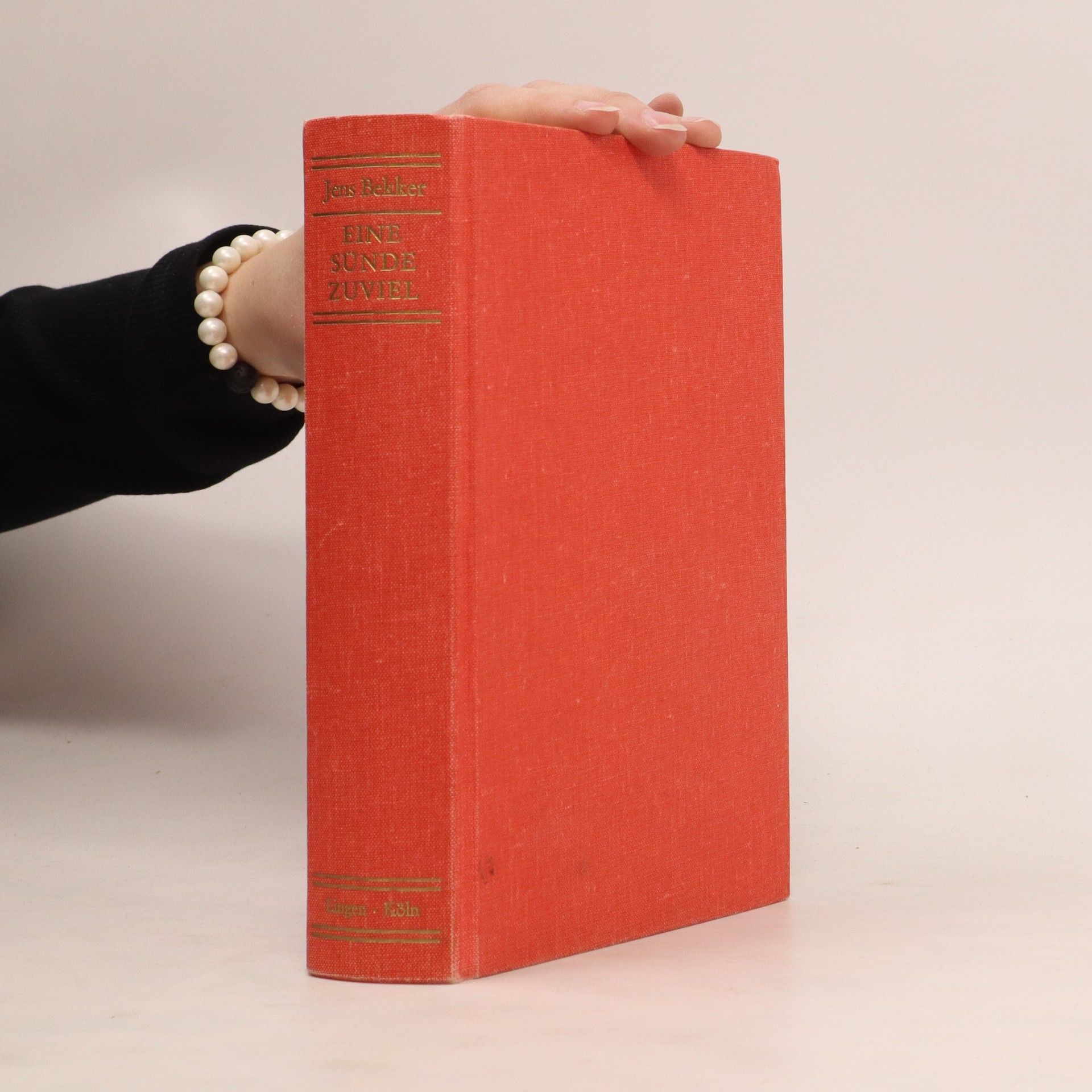 Jens Bekker Eine sünde zuviel