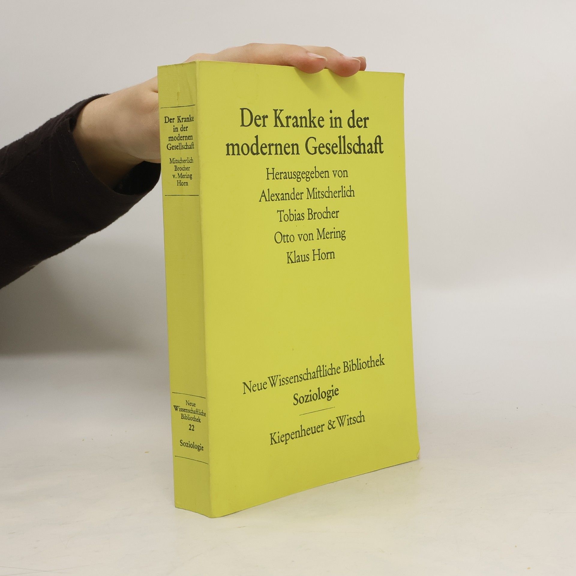 kolektiv Der Kranke in der modernen Gesellschaft
