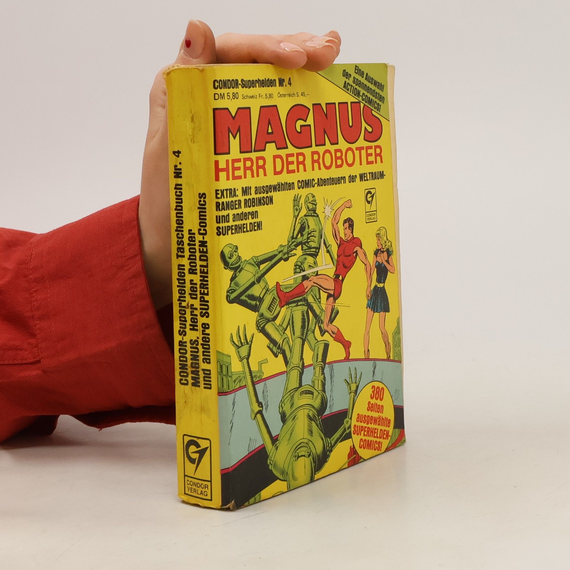 Autorenkollektiv Condor-Superhelden Taschenbuch Nr. 4. Magnus Herr der Roboter