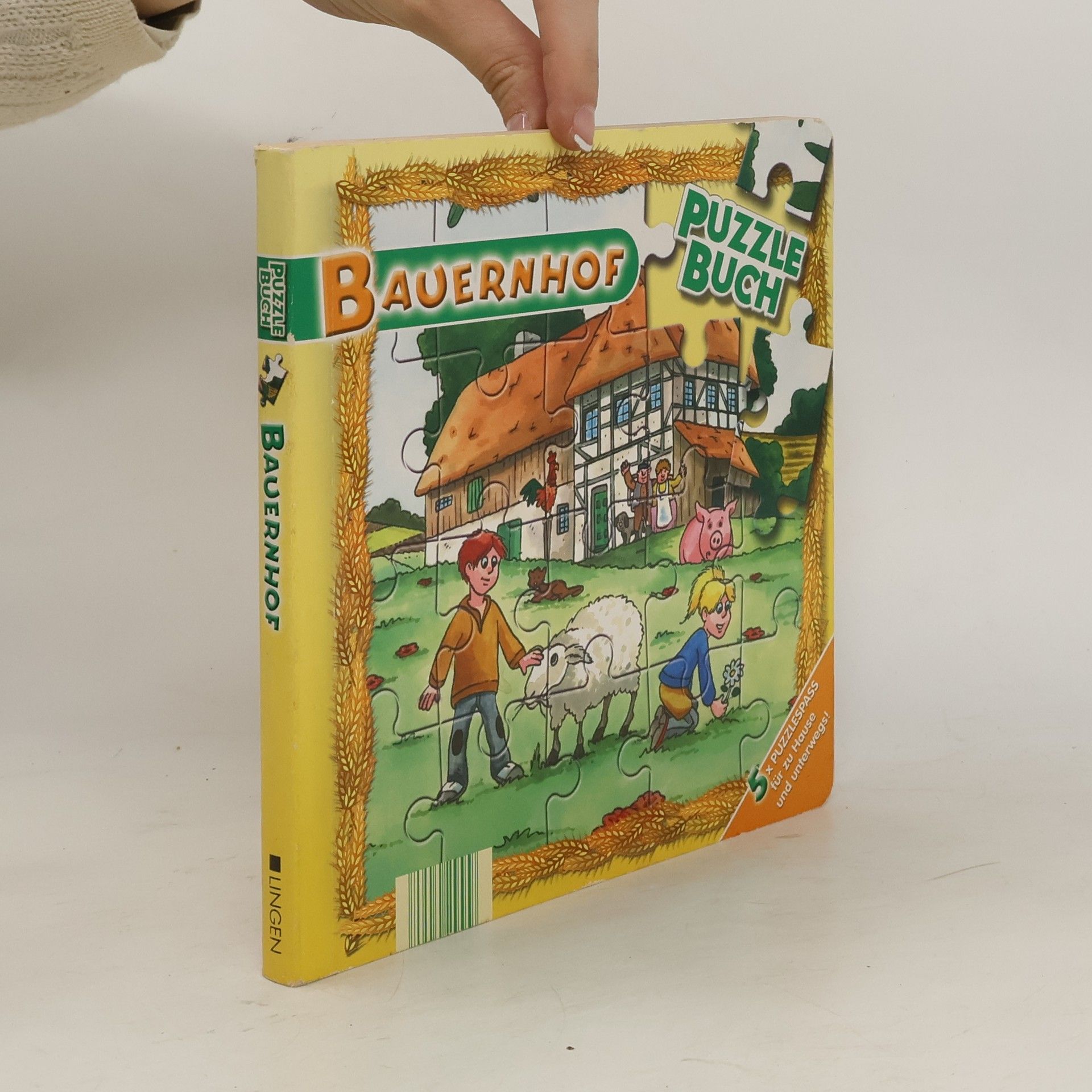 Autorenkollektiv Puzzle Buch: Bauernhof