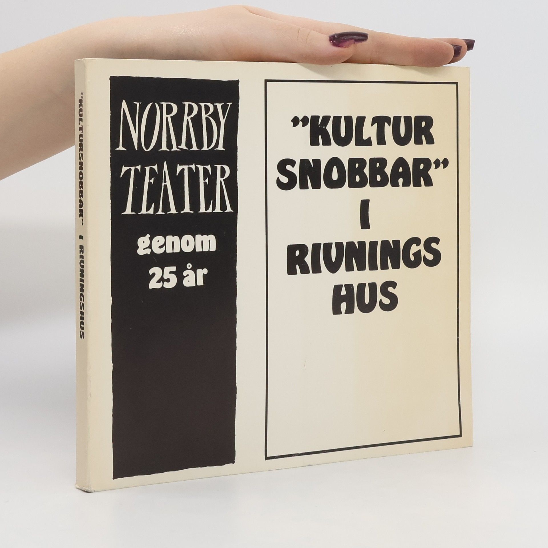Bergvin Einar "Kultur snobbar" i rivnings hus