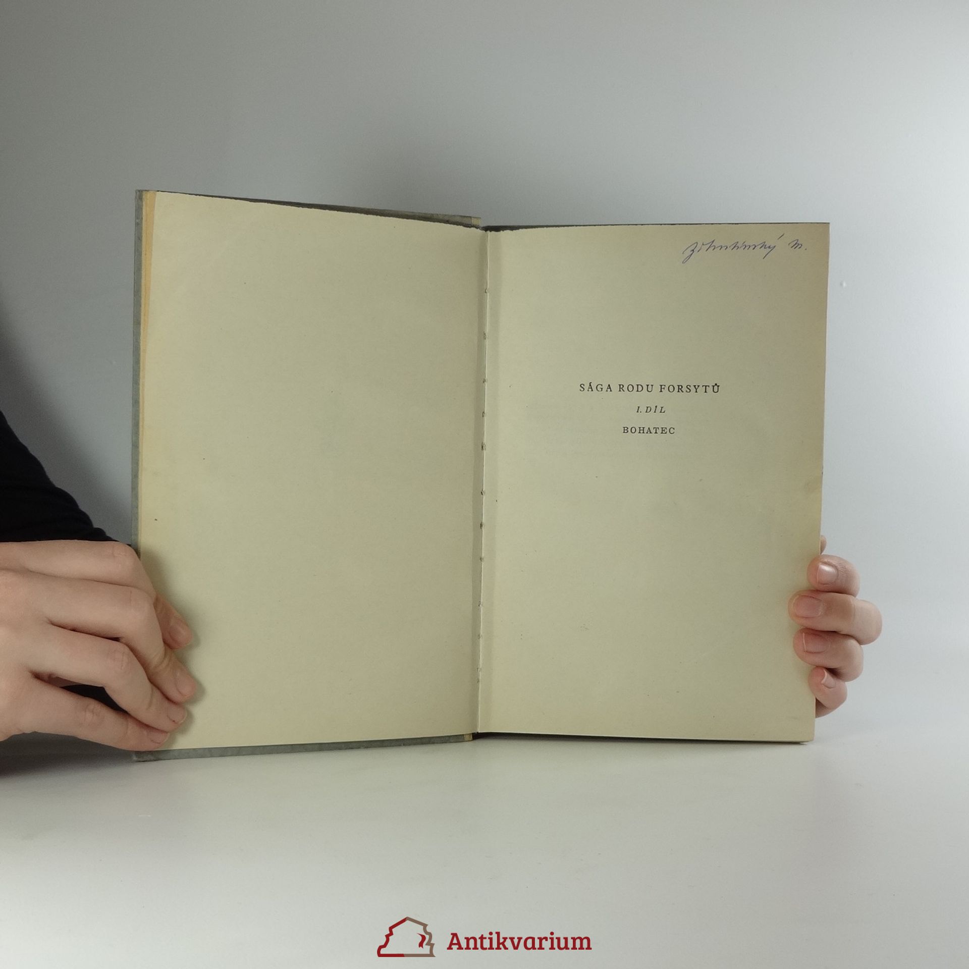 John Galsworthy Sága rodu Forsytů. 1. díl. Bohatec