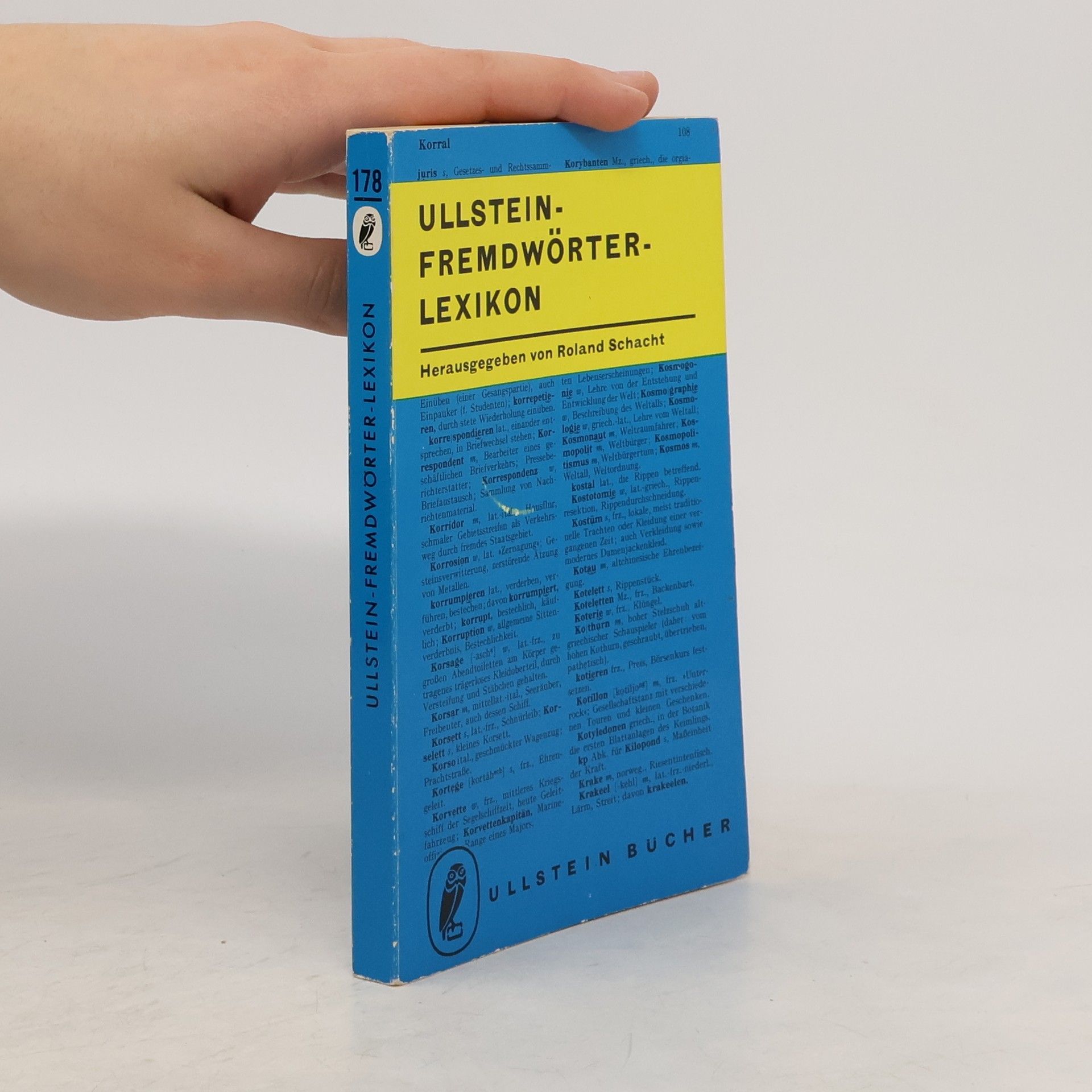 Roland Schacht Ullstein-Fremdwörter-Lexikon
