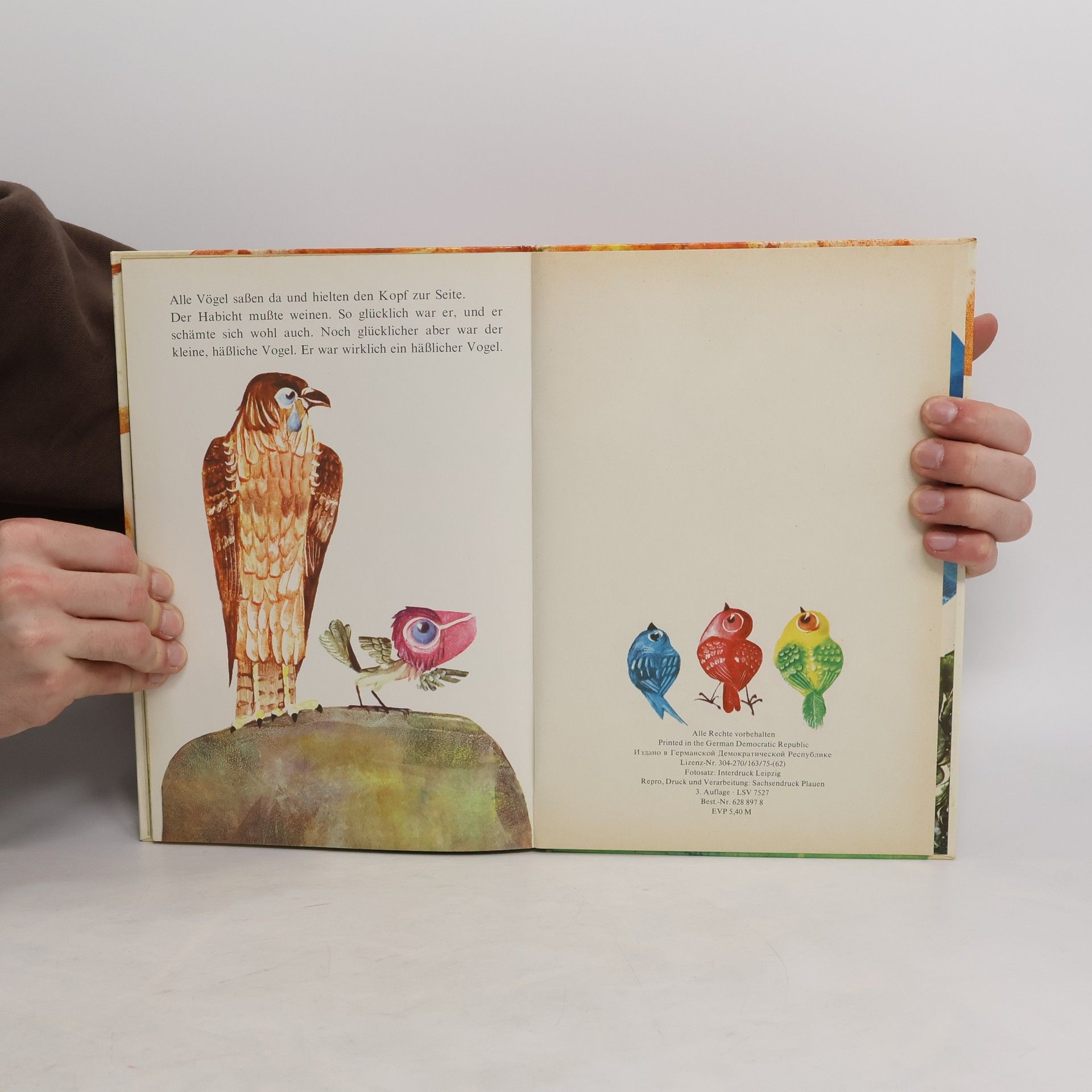 Werner Heiduczek Der kleine häßliche Vogel
