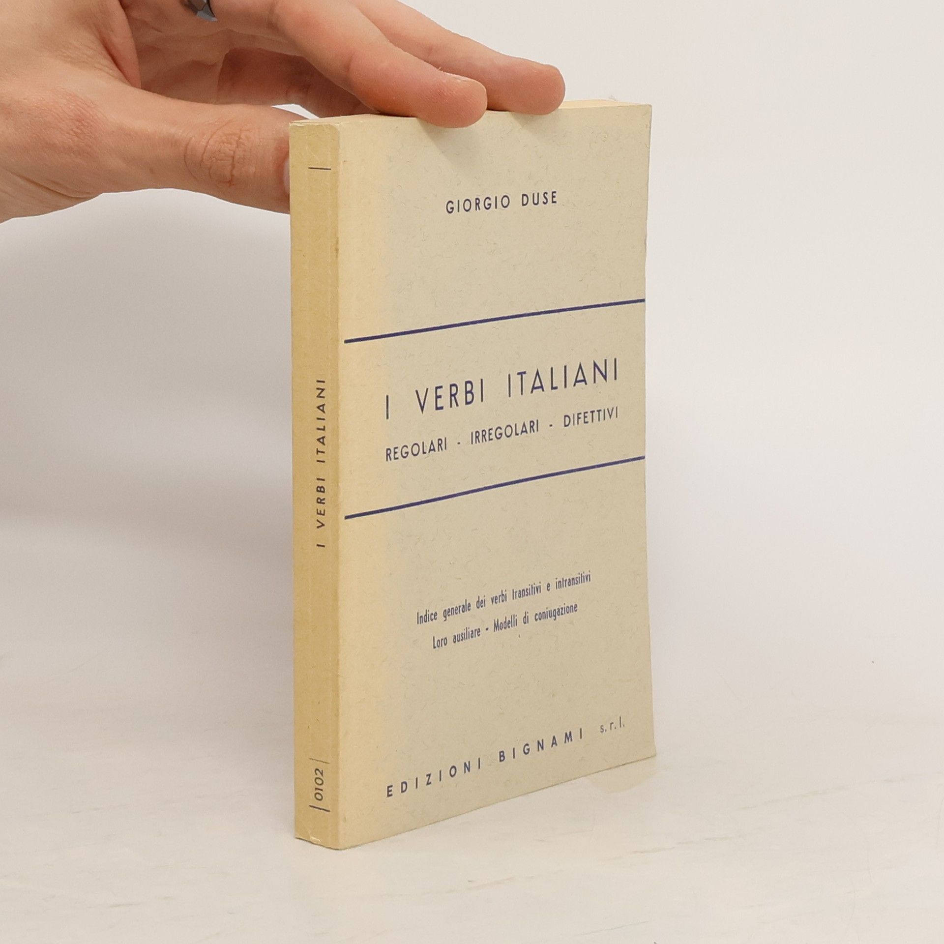 Giorgio Duse I verbi italiani