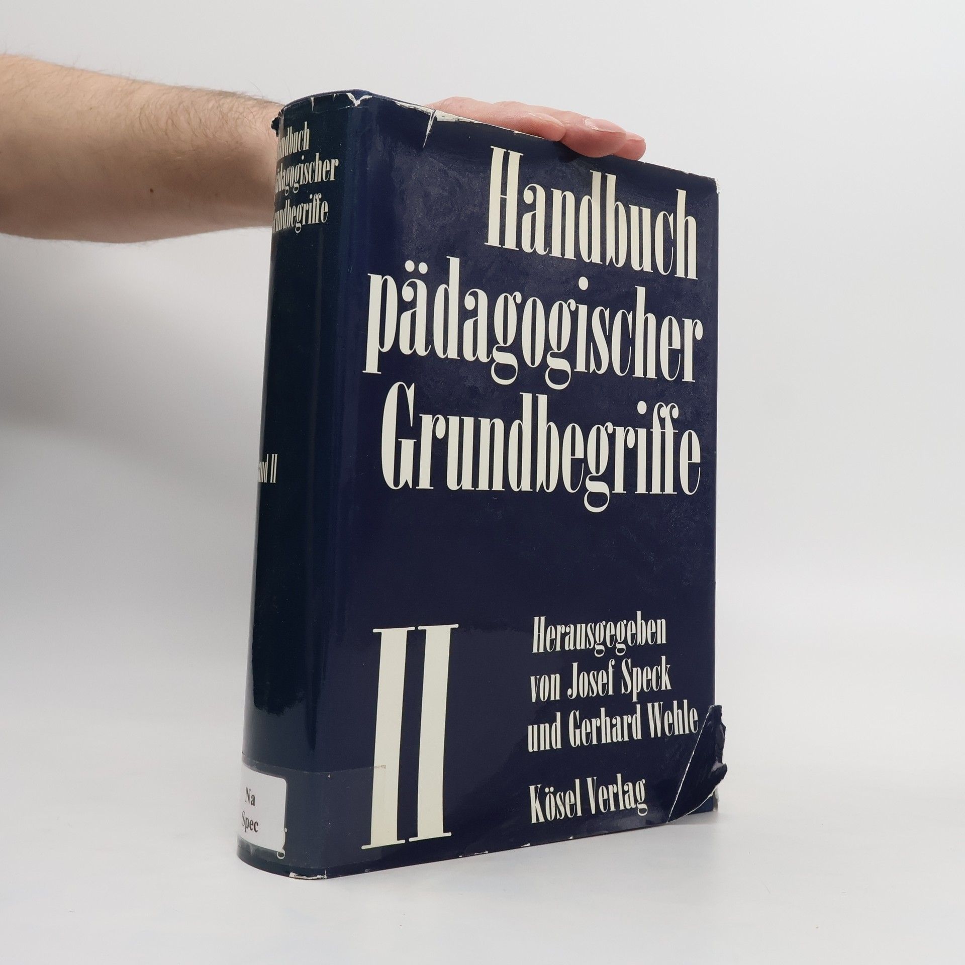 Josef Speck Handbuch pädagogischer Grundbegriffe II