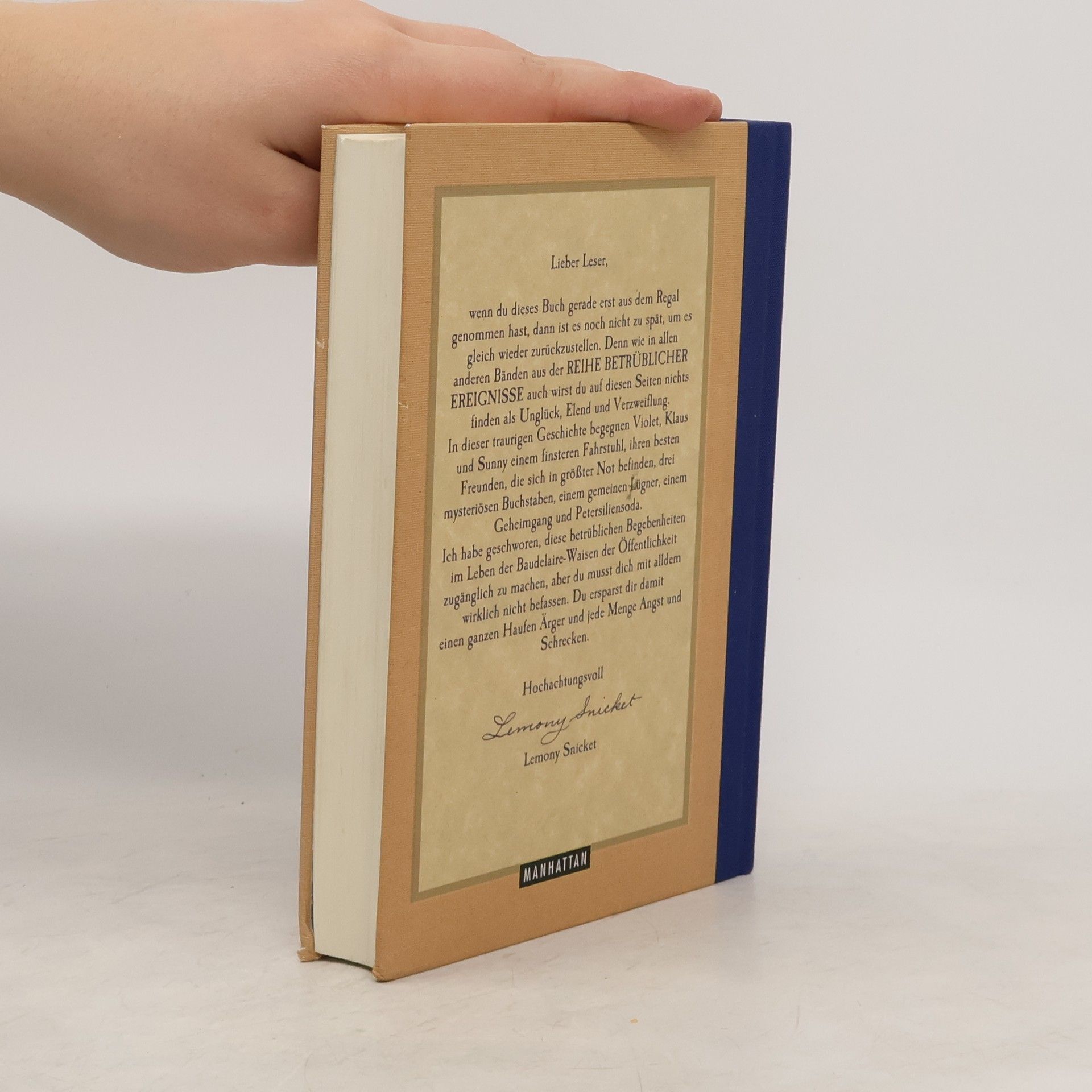 Lemony Snicket Eine Reihe betrüblicher Ereignisse