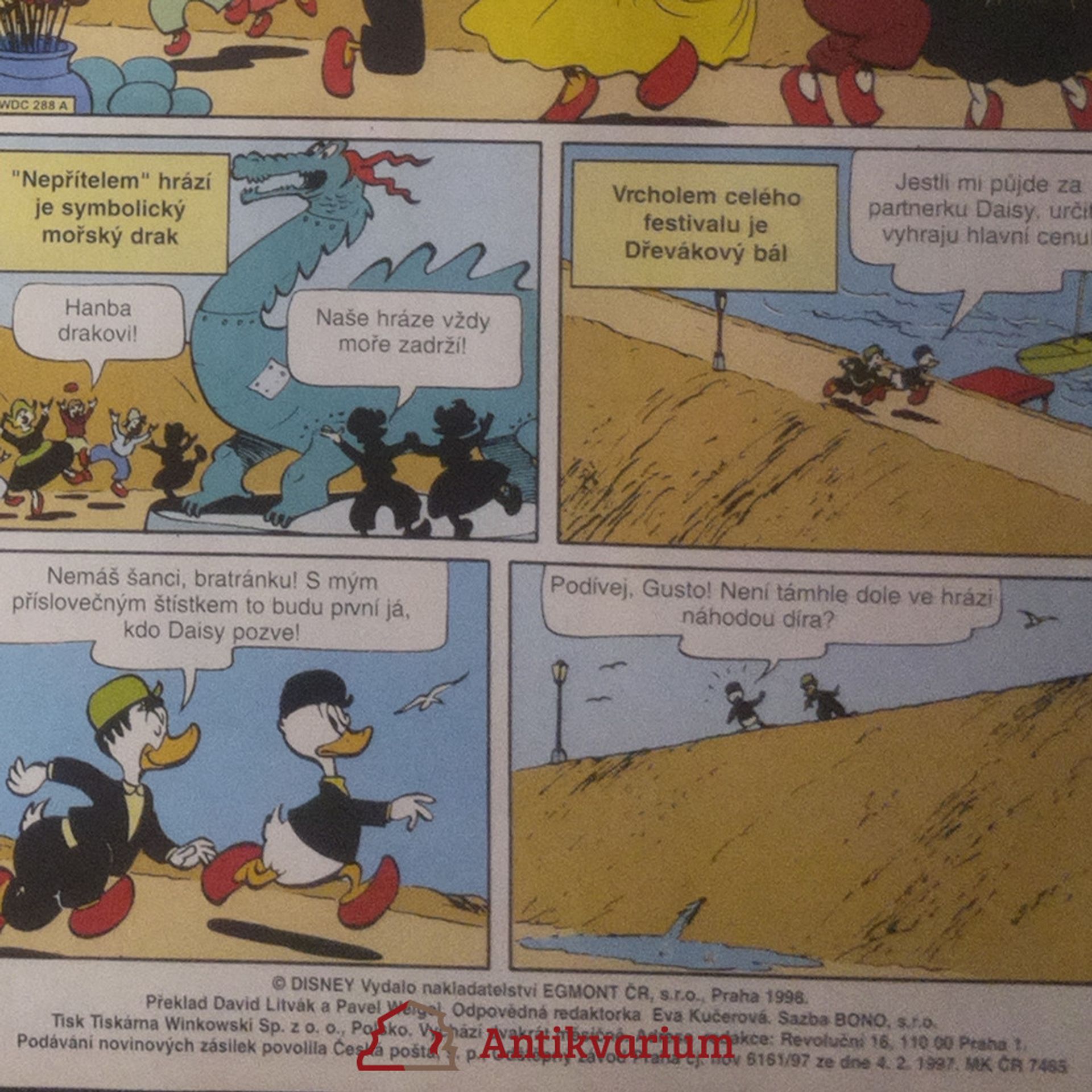 Autorenkollektiv Kačer Donald. Číslo 24/98