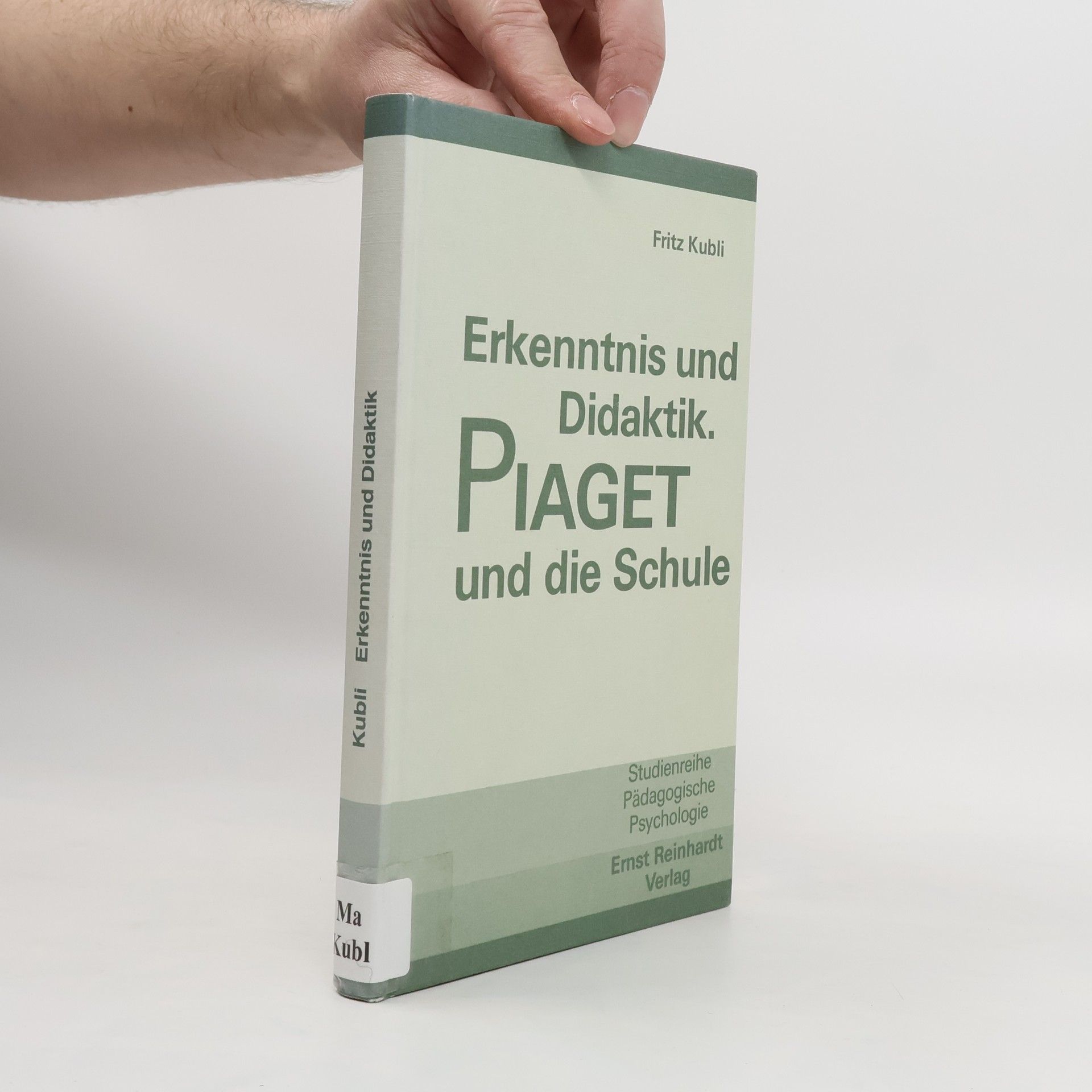 Fritz Kubli Erkenntnis und Didaktik