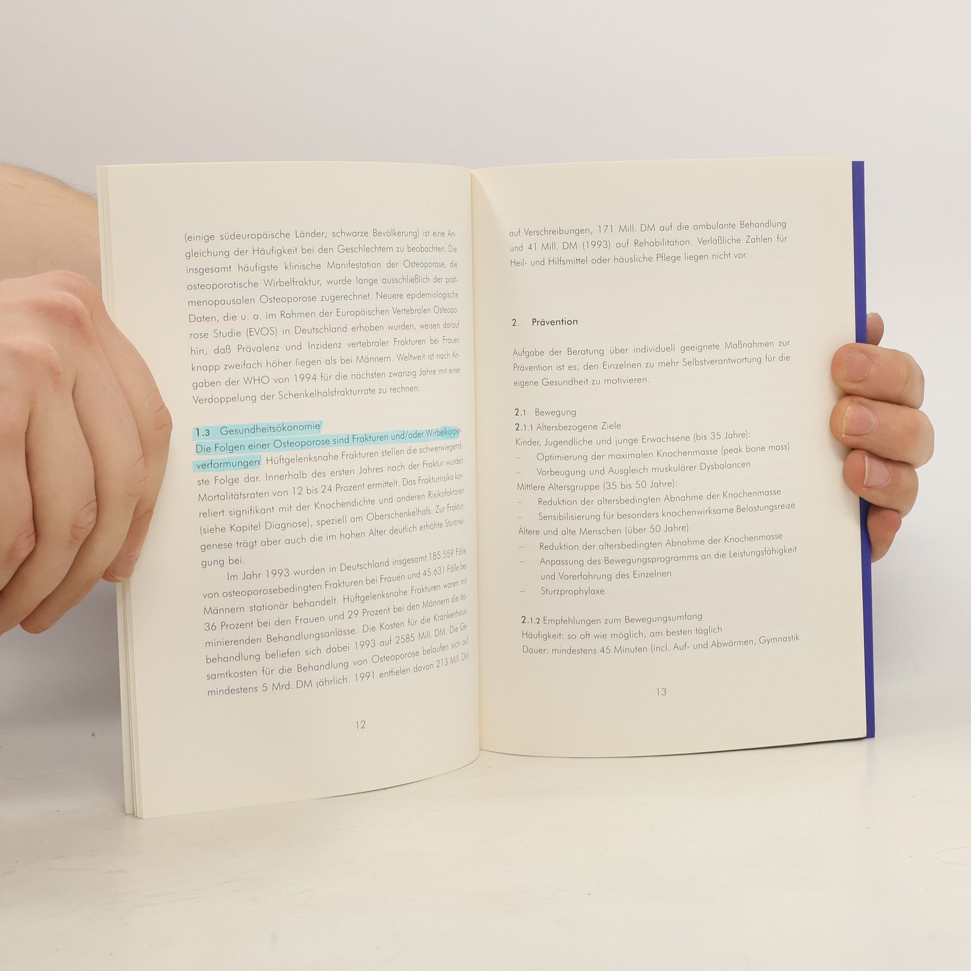 Autores varios Osteoporose-Leitlinien Medizin
