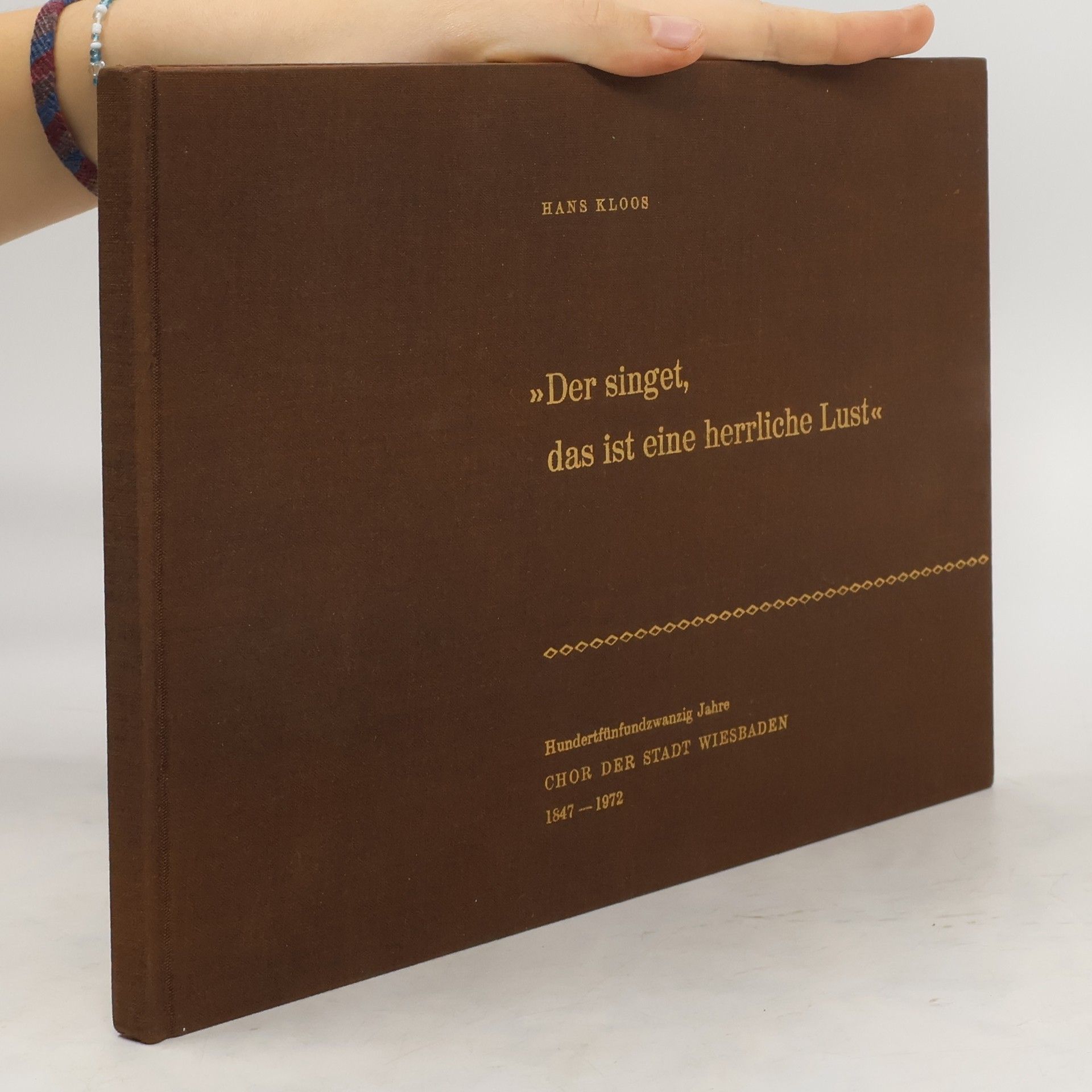 Hans Kloos Der signet, das ist eine herrliche Lust