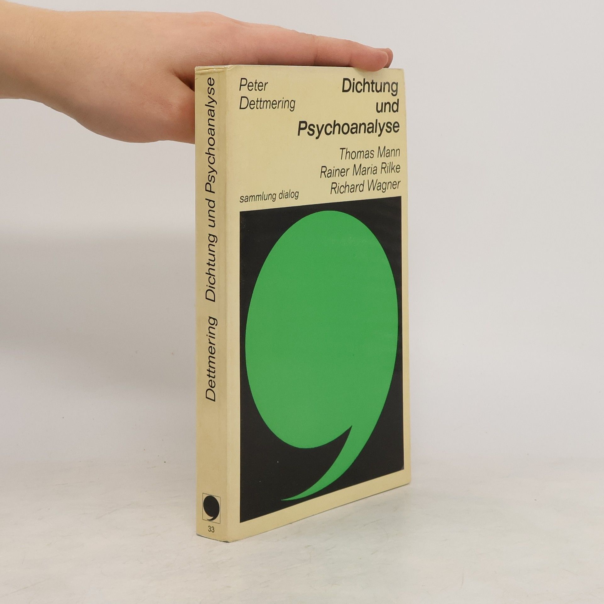 Peter Dettmering Dichtung und Psychoanalyse