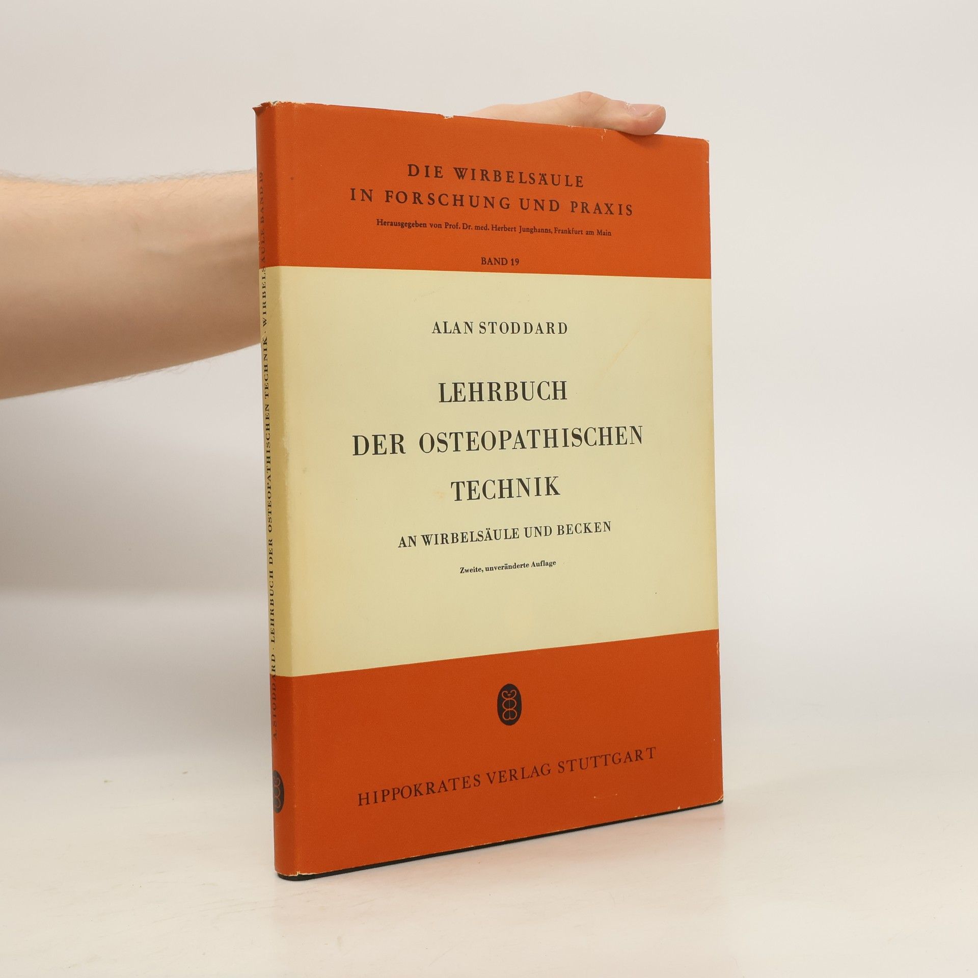 Alan Stoddard Lehrbuch der osteopathischen Technik an Wirbelsäule und Becken
