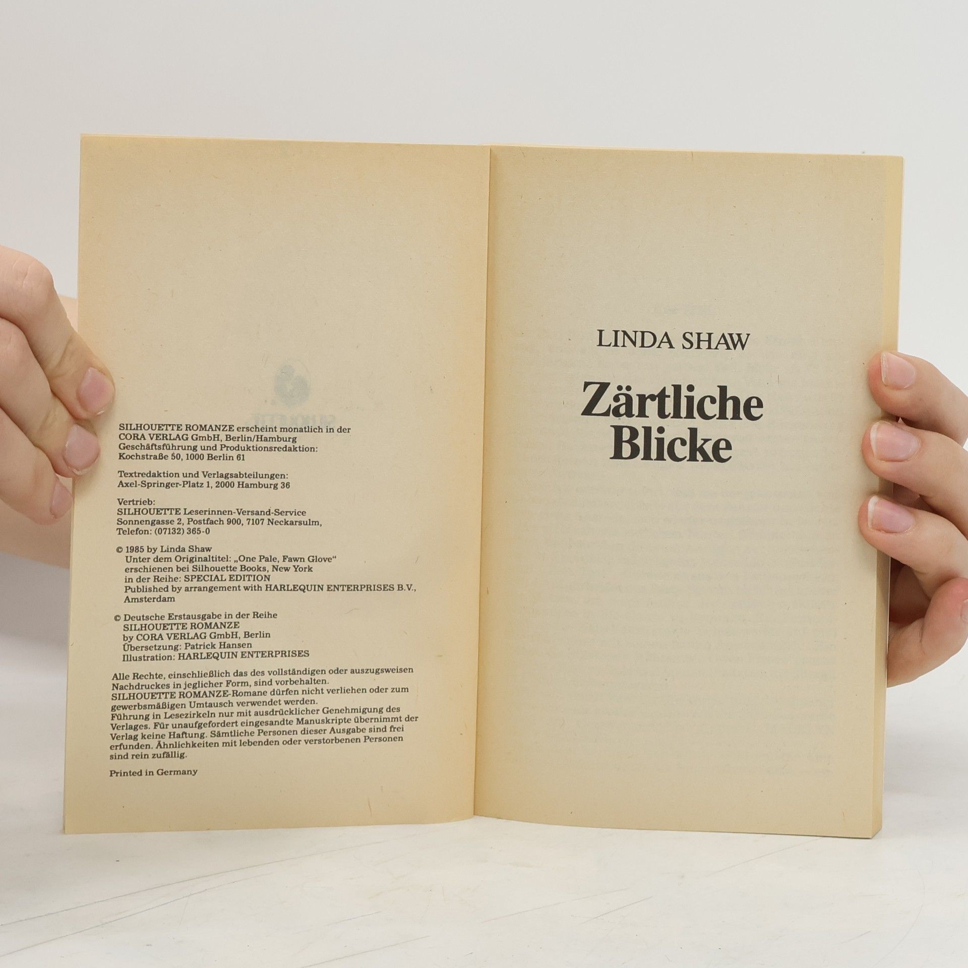 Linda L. Shaw Zärtliche Blicke