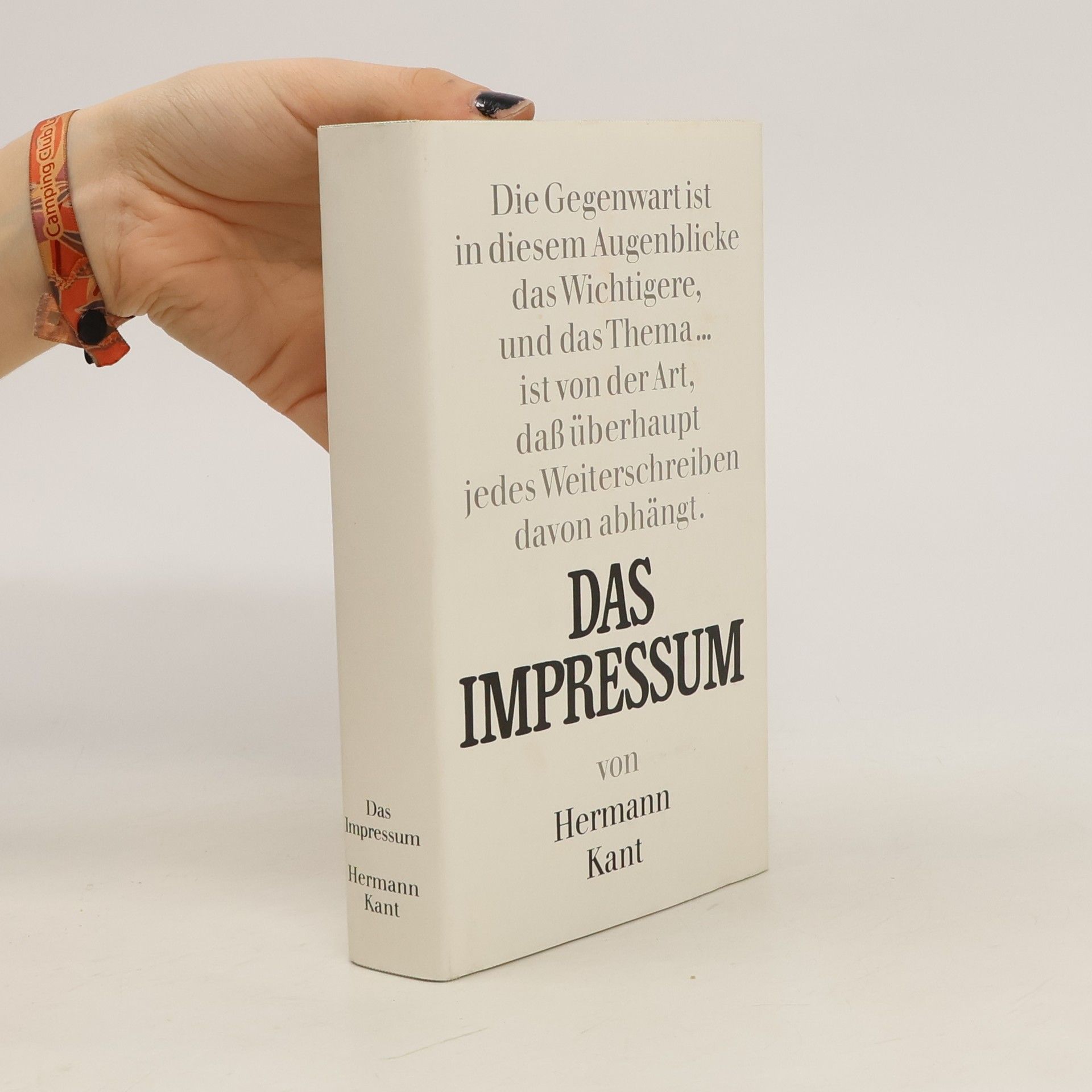 Kant Hermann Das impressum