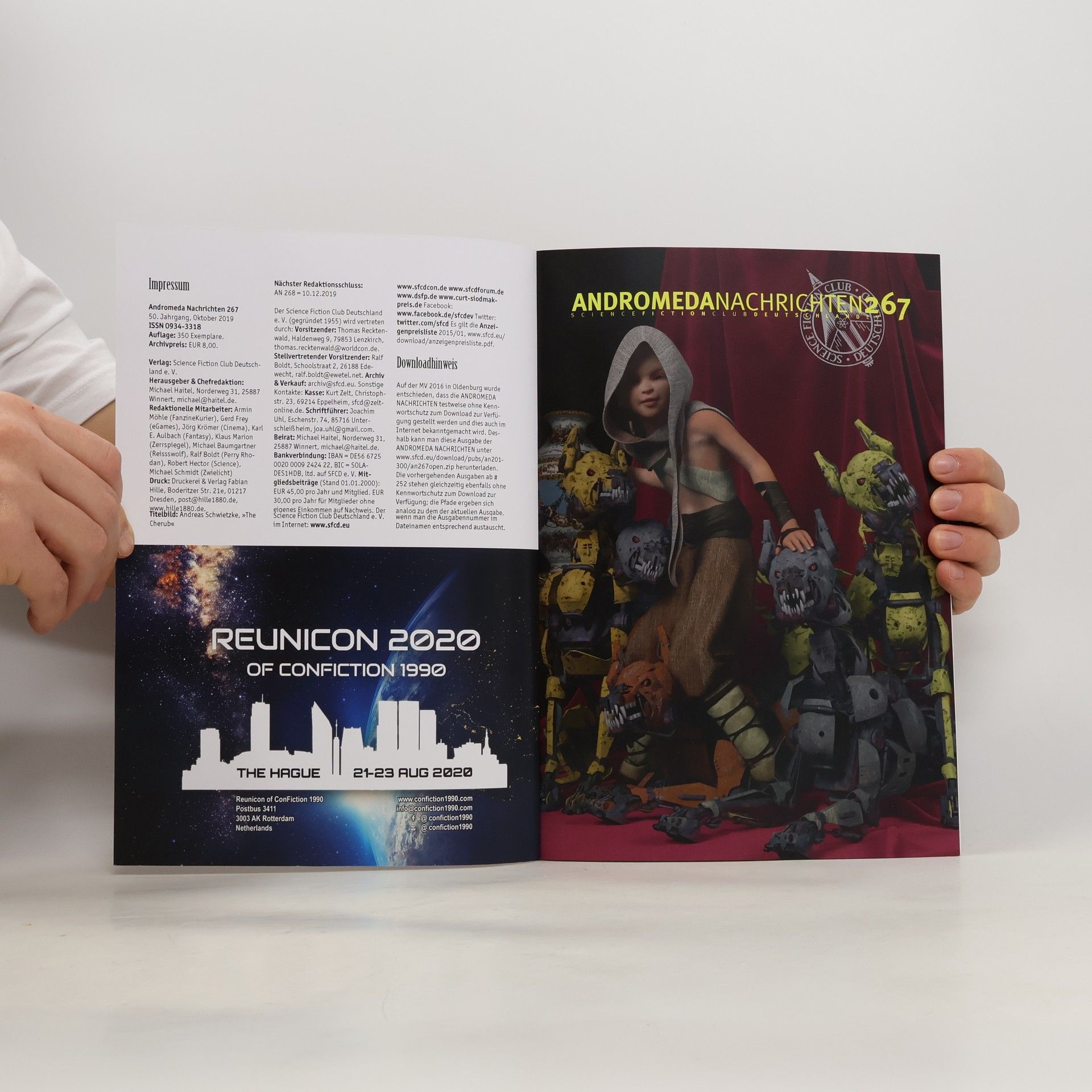 kolektiv Andromeda Nachrichten 267 10/2019. Jammed!