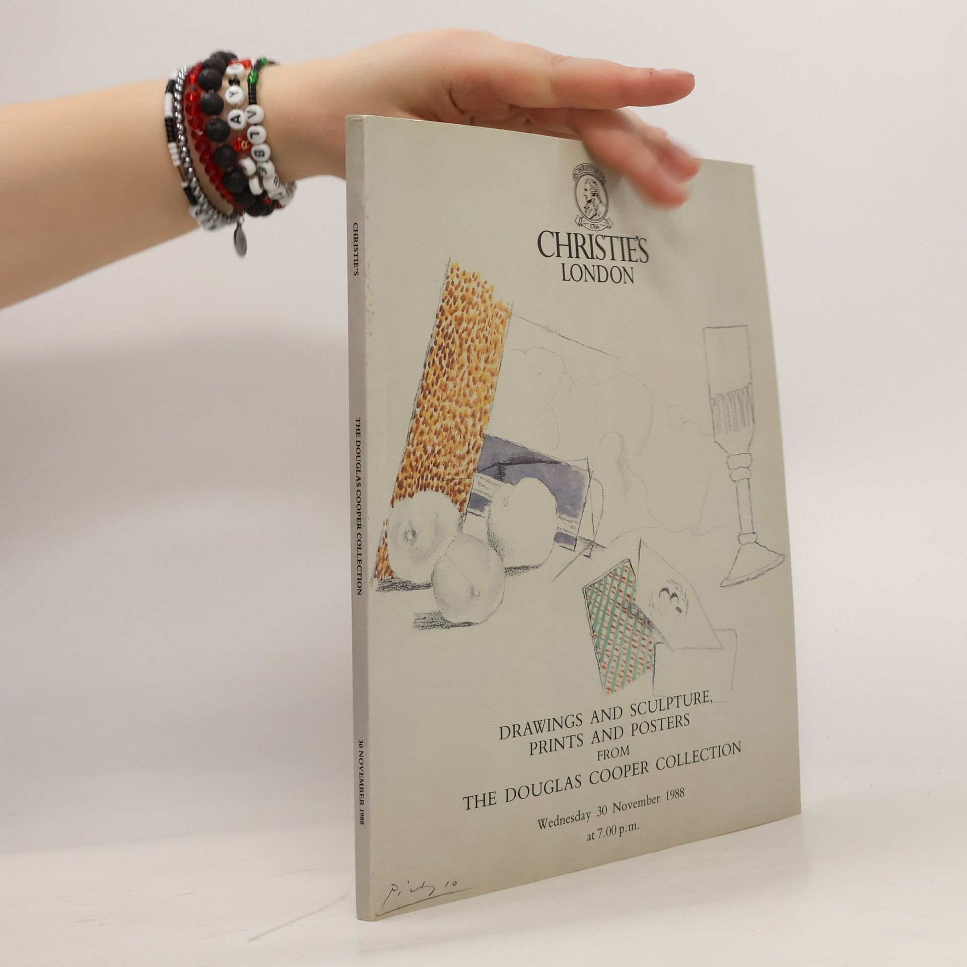 Various authors Christie's London. Drawings and Sculpture, Prints and Posters from The Douglas Cooper Collection. 30.11/1988