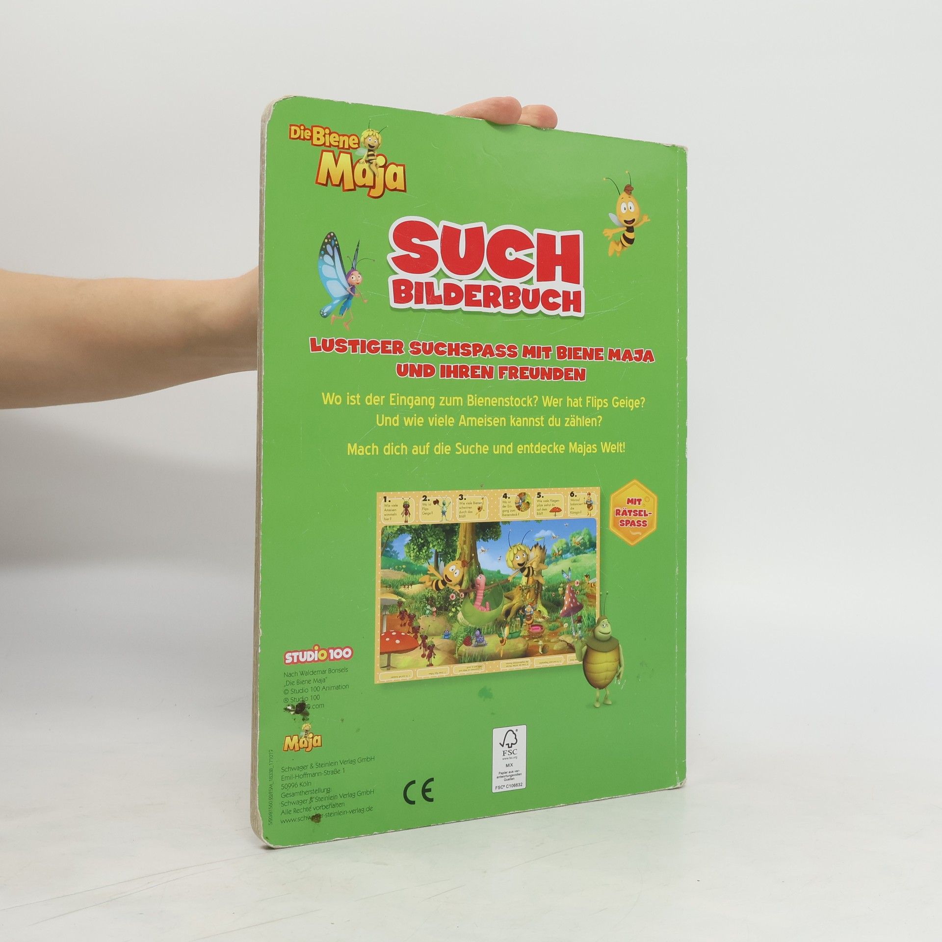 kolektiv Die Biene Maja: Such Bilderbuch