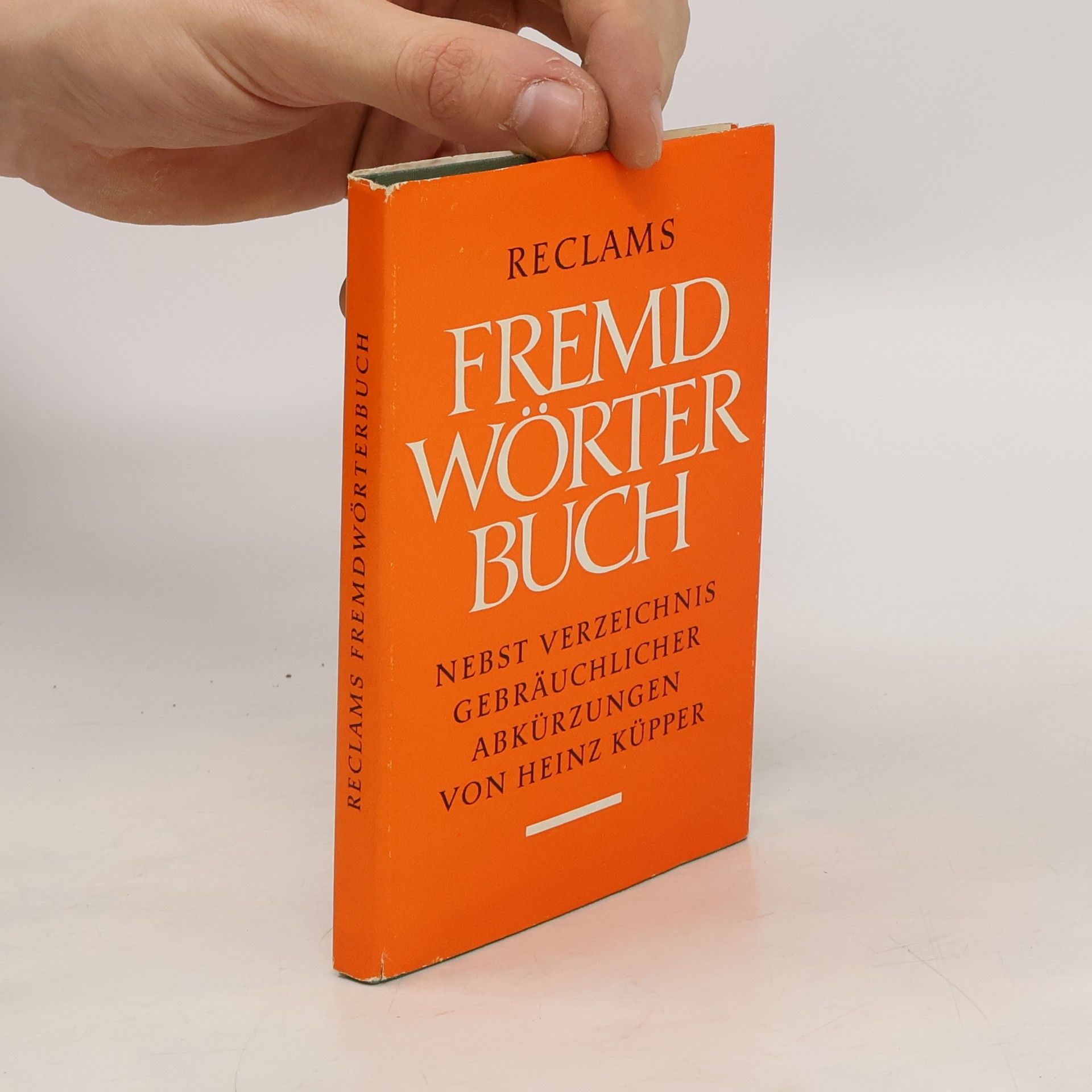 Heinz Küpper Reclams Fremdwörterbuch