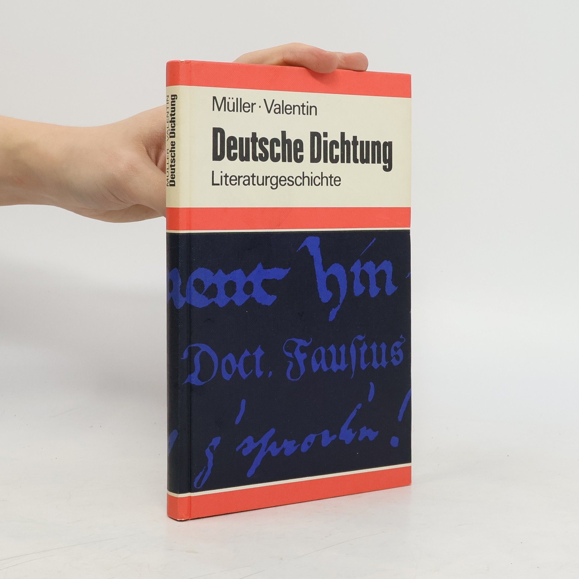 Valentin Müller Deutsche Dichtung. Literaturgeschichte