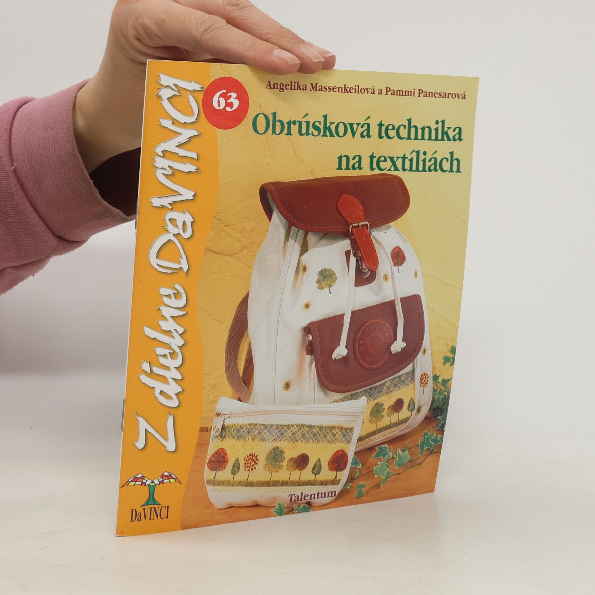 Angelika Massenkeil Obrúsková technika na textíliách